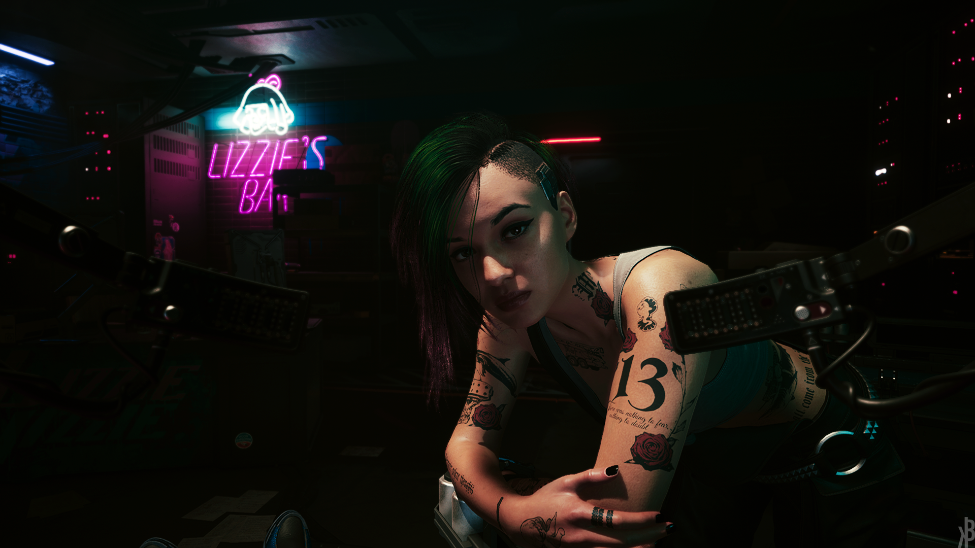Judy Alvarez from Cyberpunk 2077 HD Wallpaper