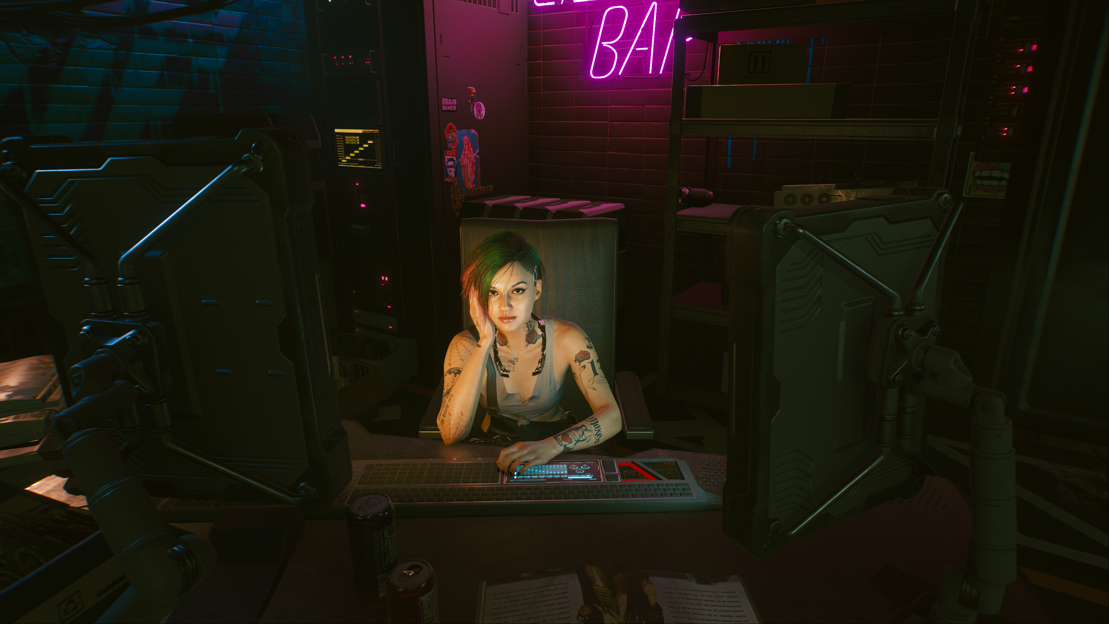 Judy Alvarez from Cyberpunk 2077 HD Wallpaper