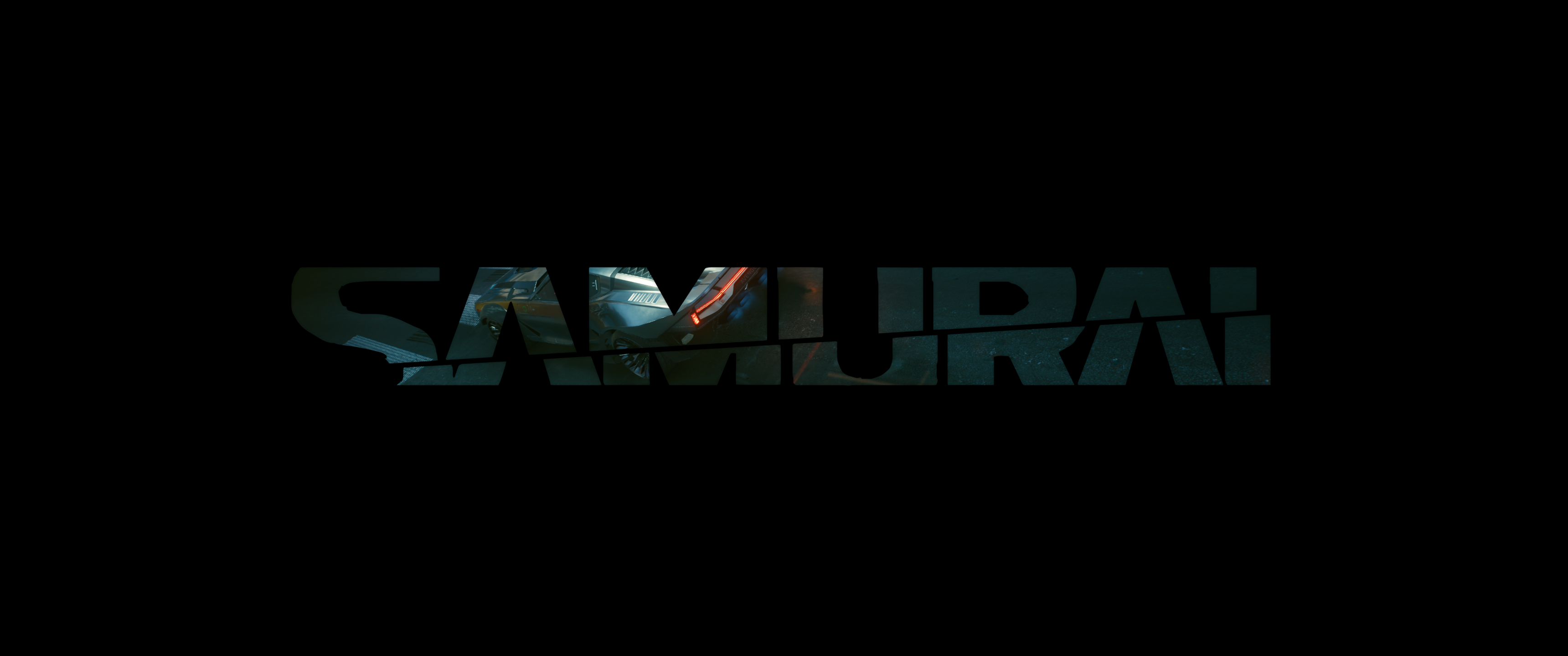 Samurai logo from Cyberpunk 2077 HD Wallpaper