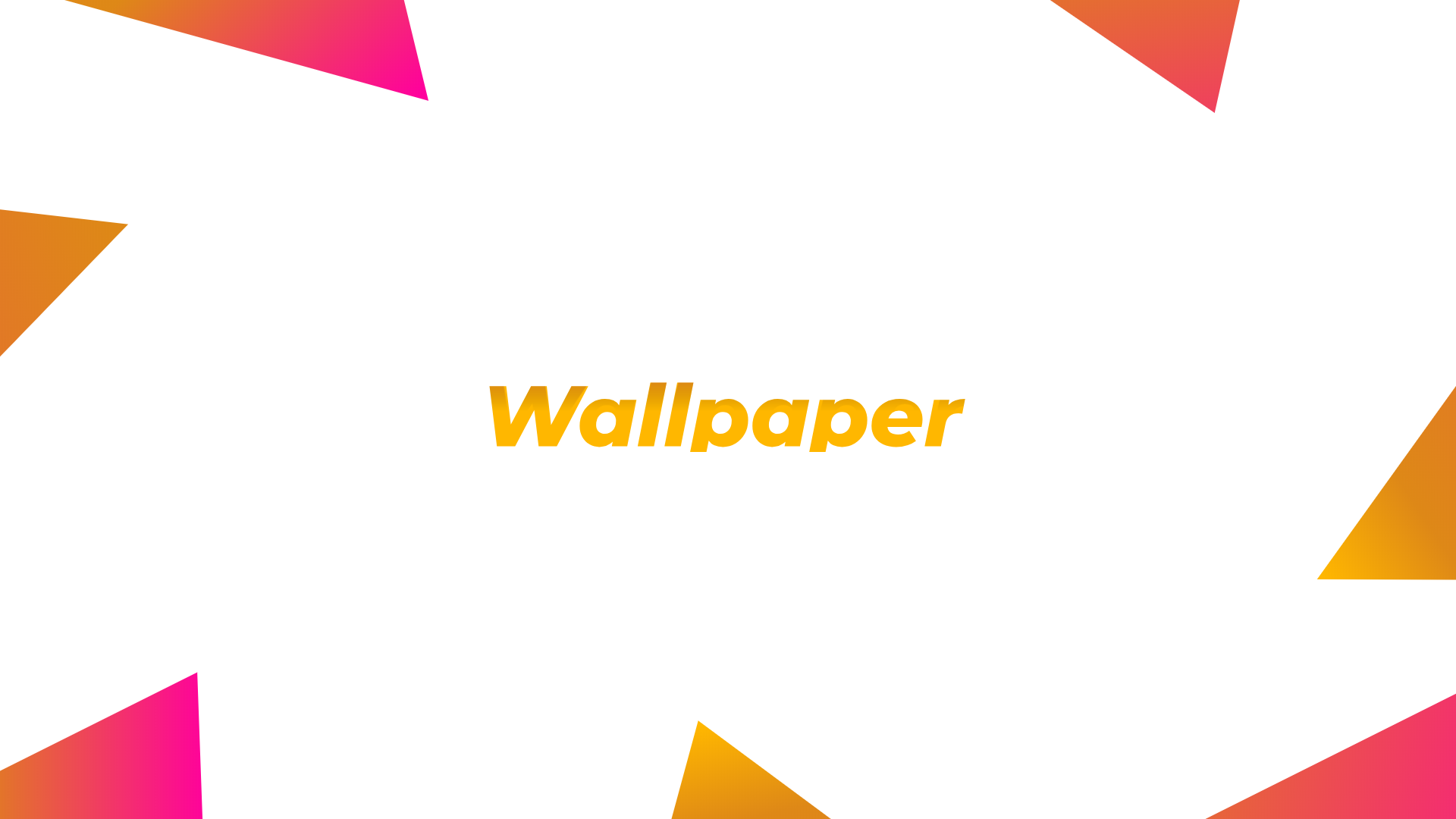 Abstract wallpaper with typography HD Wallpaper