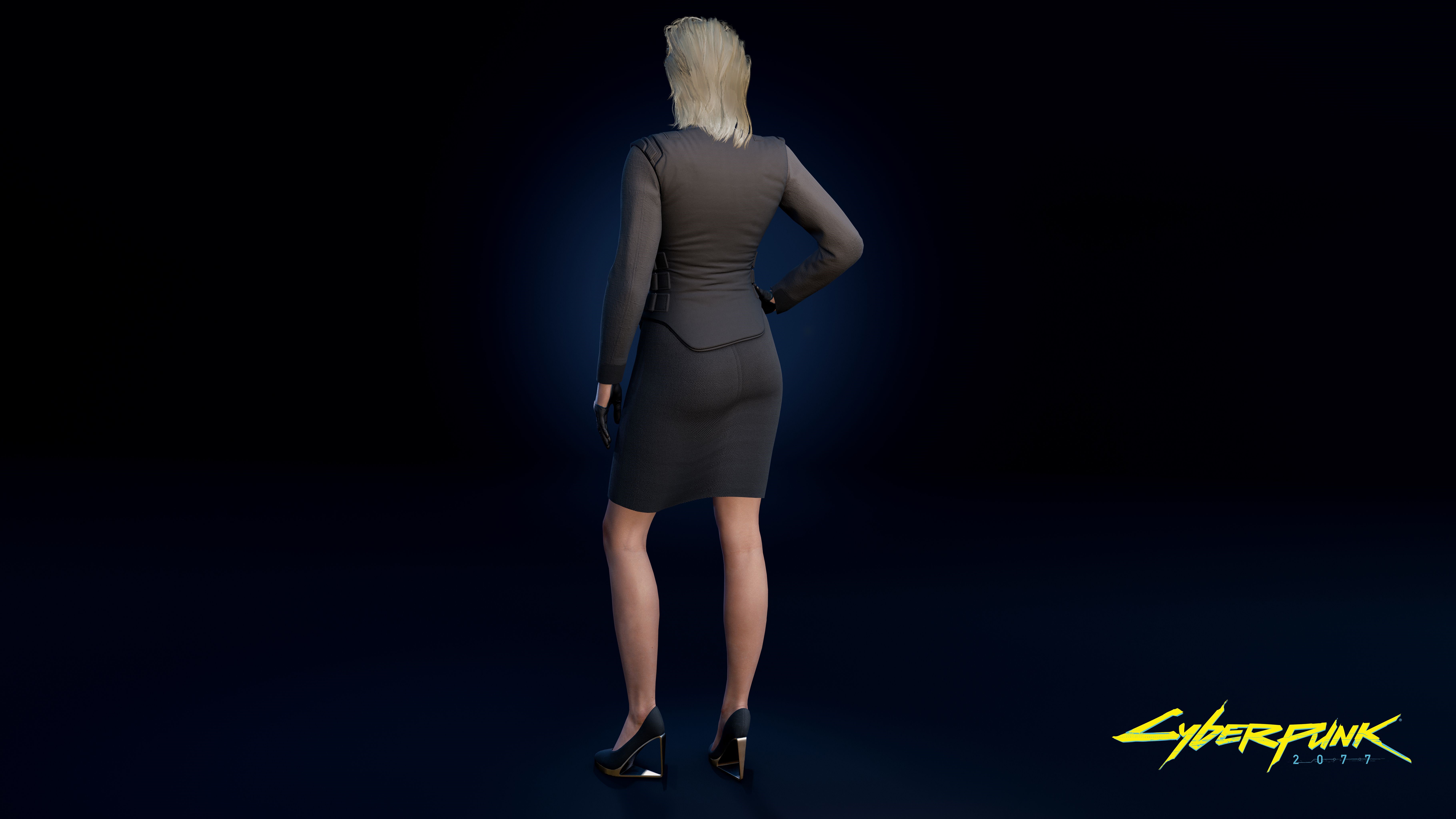Meredith Stout from Cyberpunk 2077 HD Wallpaper