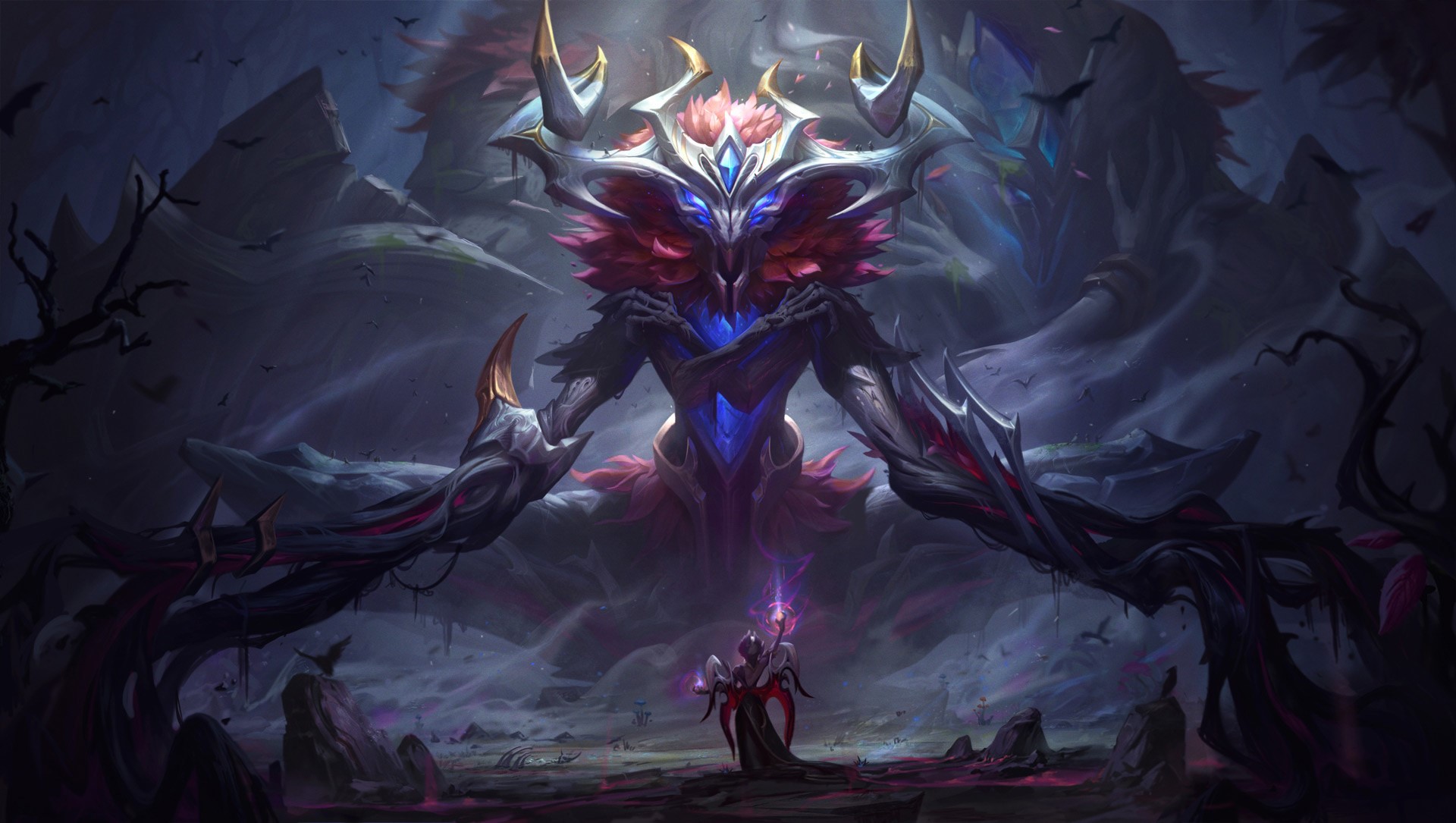 Fiddlesticks from League of Legends in Elder Wood HD Wallpaper