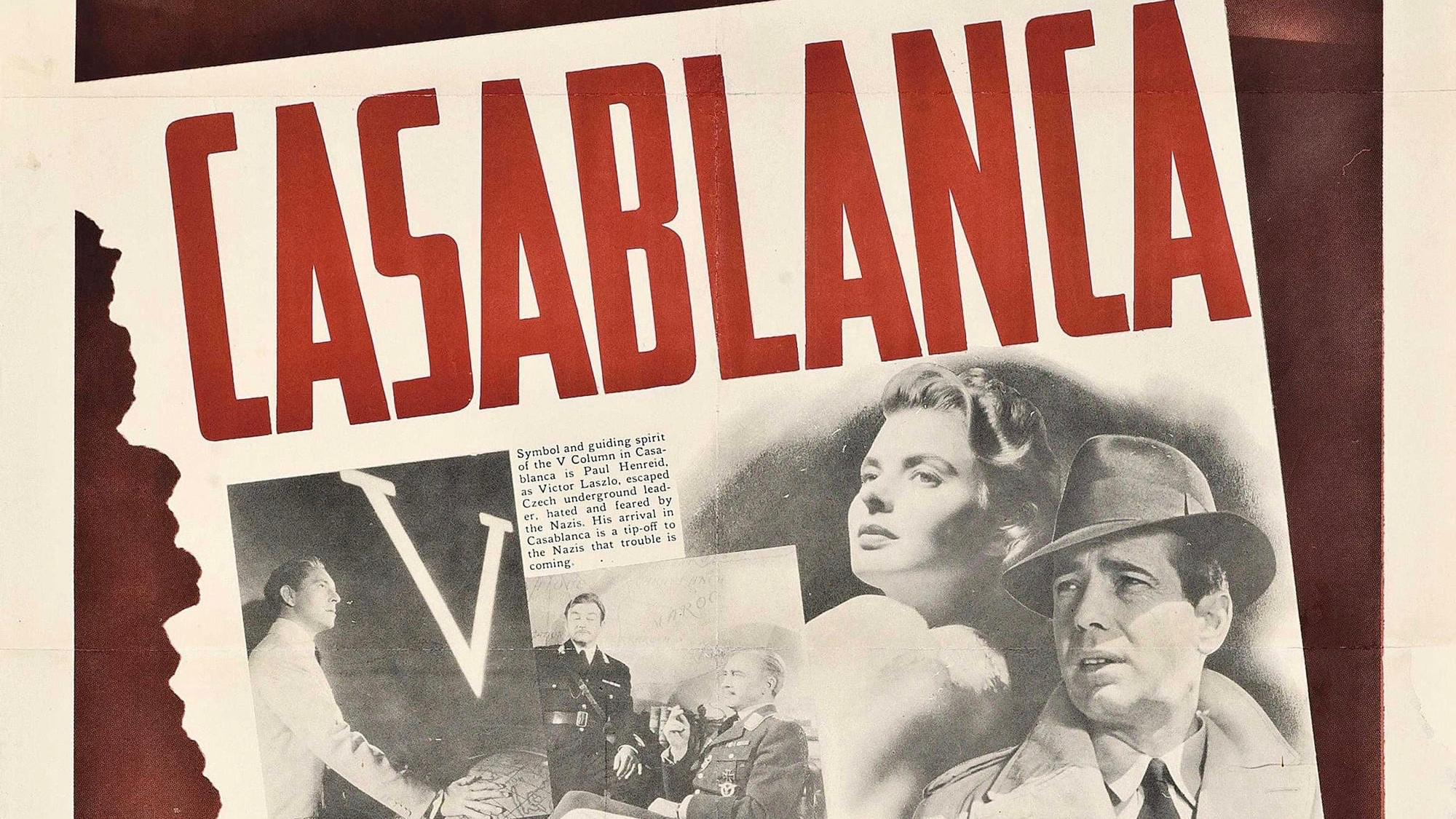 Casablanca Movie Poster HD Wallpaper