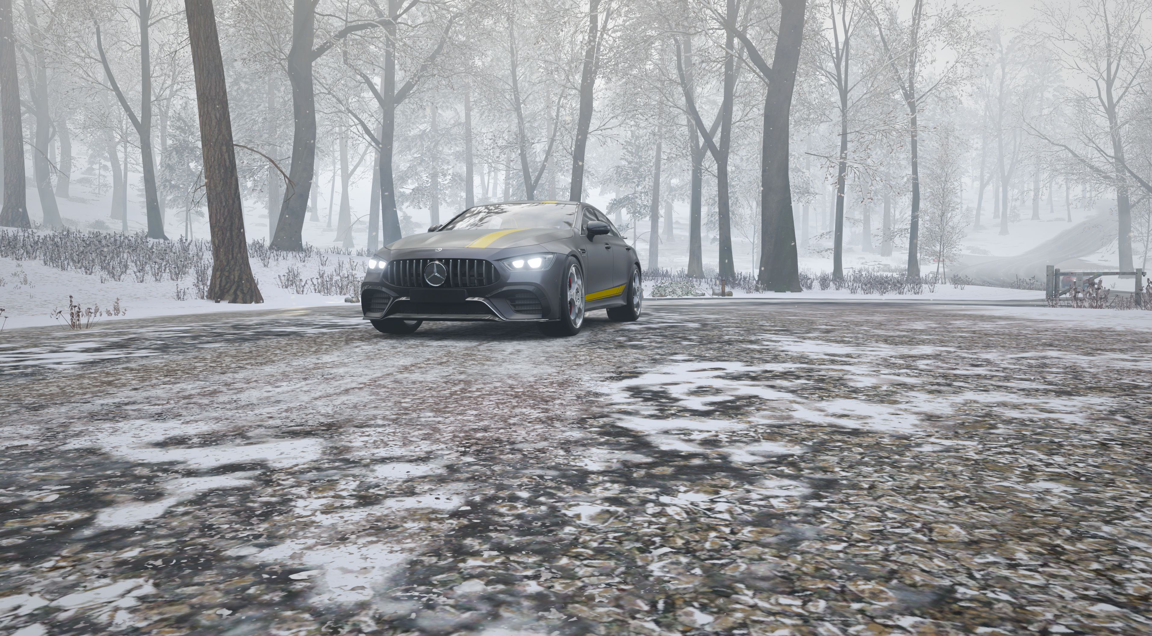Mercedes-AMG GT 4-Door Coupe in Forza Horizon 4 HD Wallpaper