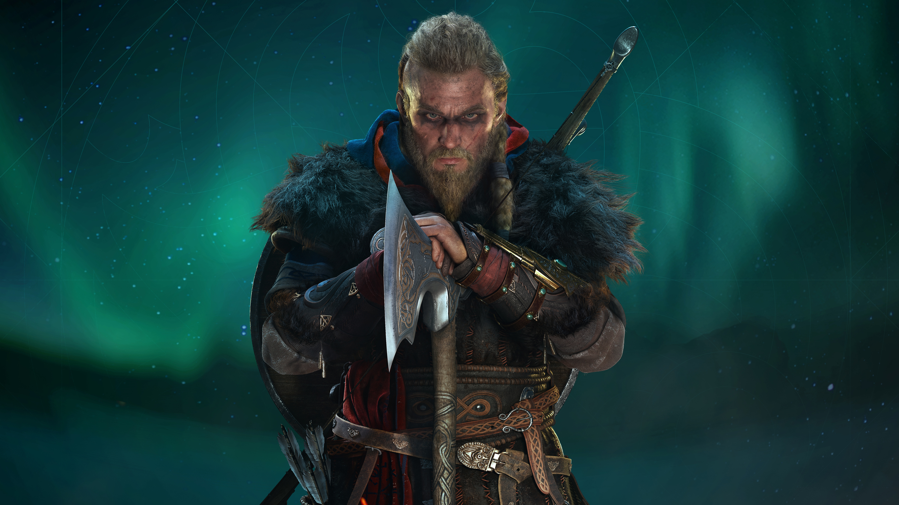 Assassin's Creed Valhalla Eivor Viking Warrior HD Wallpaper