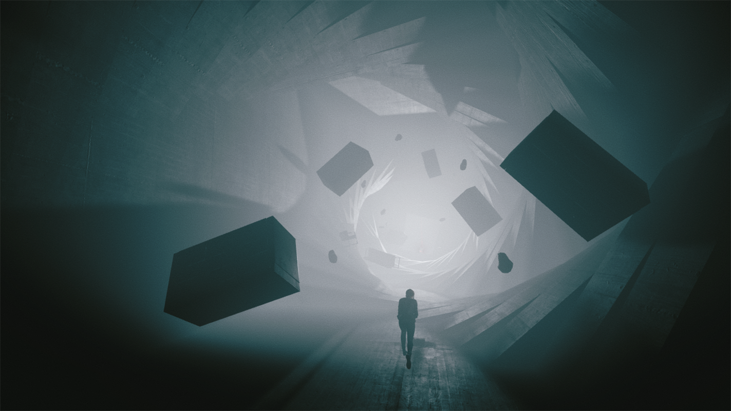 Jesse Faden in a surreal environment from Control HD Wallpaper