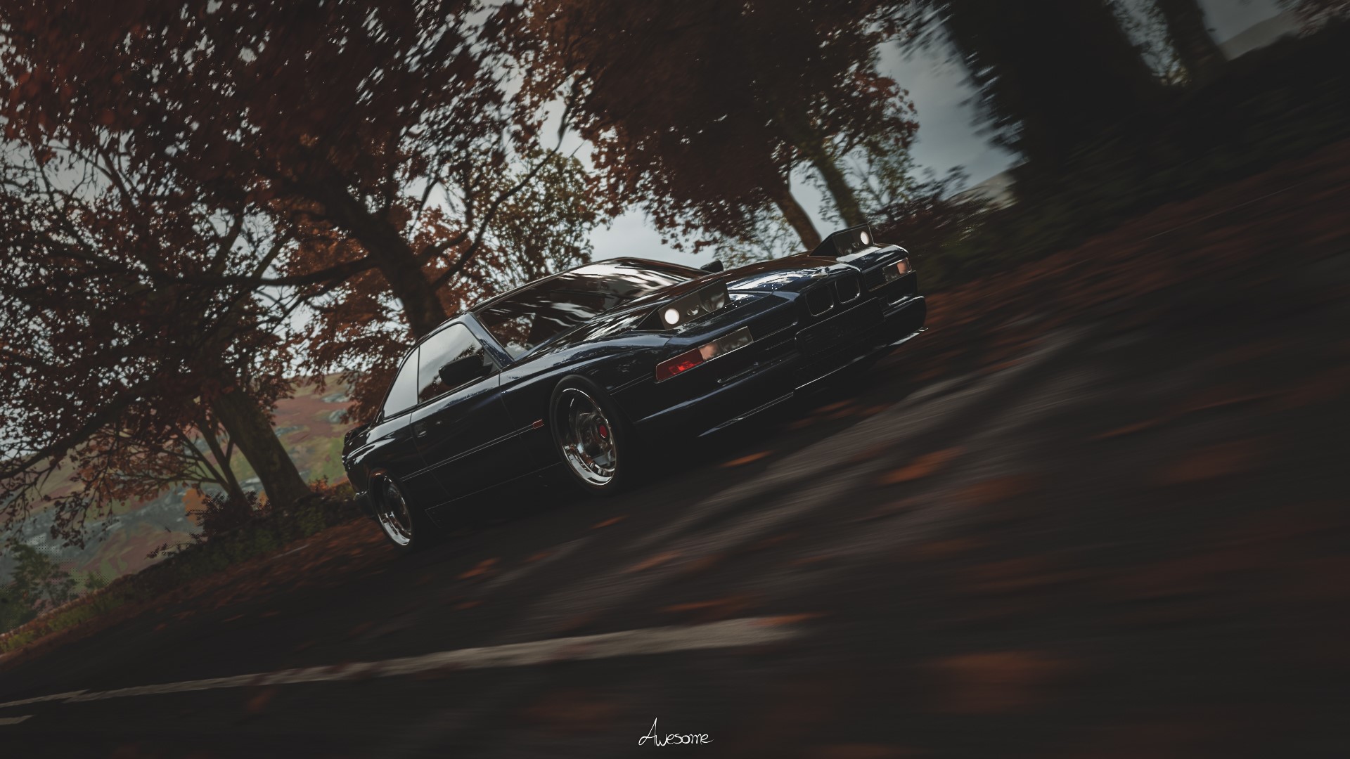BMW 8 Series E31 with pop-up headlights in Forza Horizon 4 HD Wallpaper