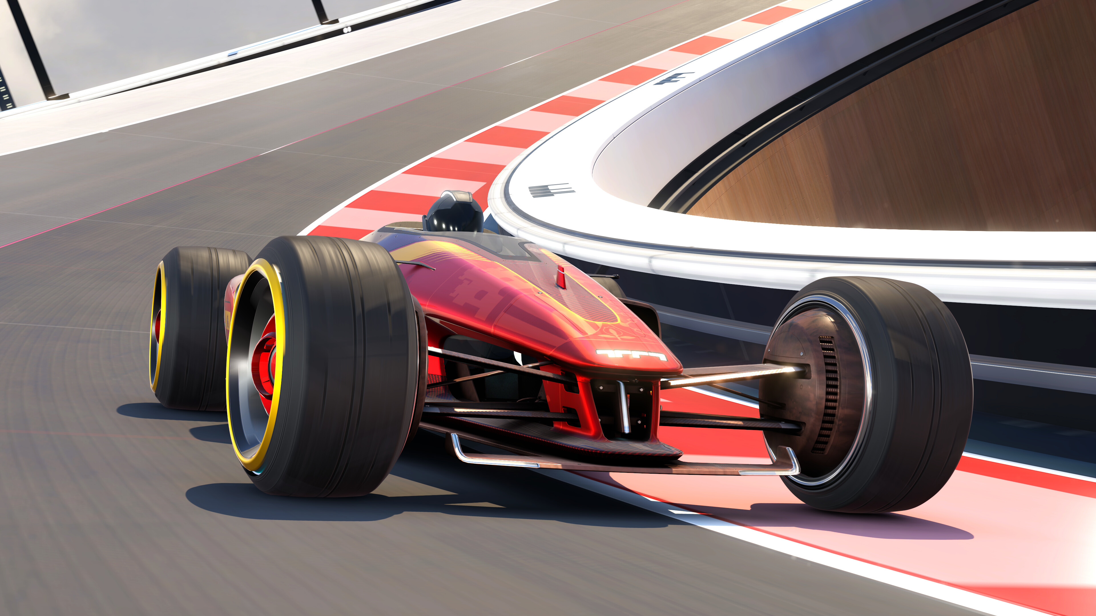 Trackmania 4K Racing Car HD Wallpaper