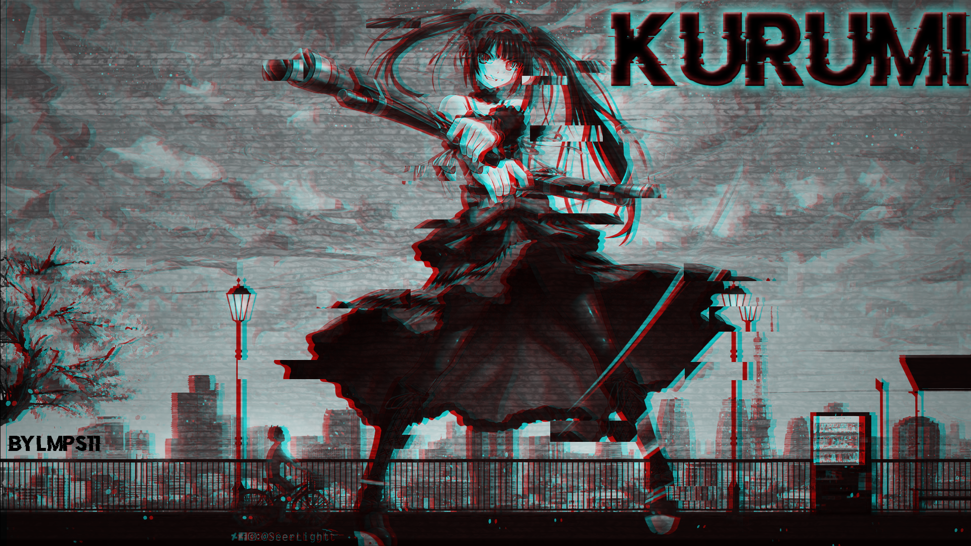 Tokisaki Kurumi from Date A Live HD Wallpaper