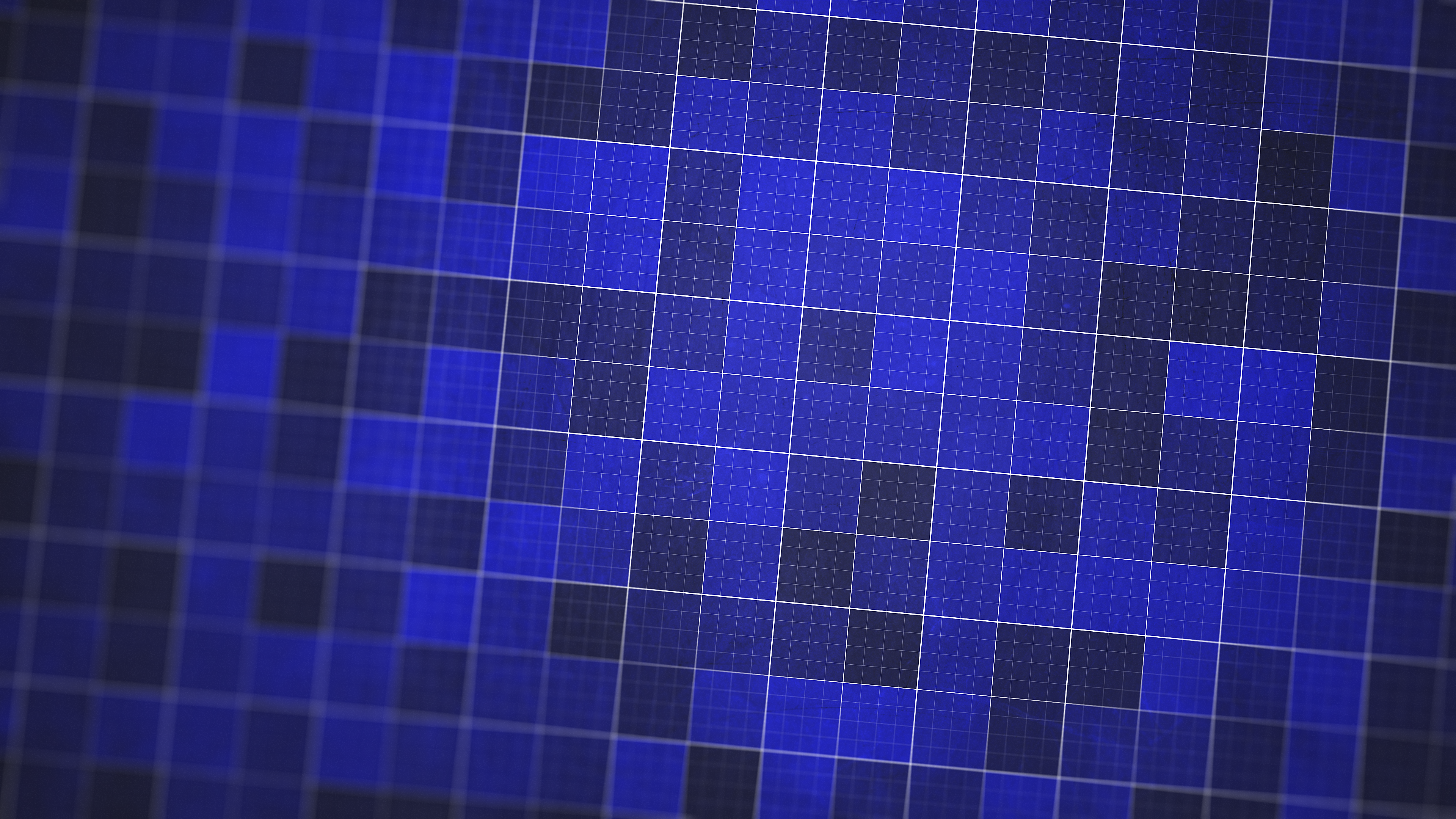 Blue grid texture 4K HD Wallpaper