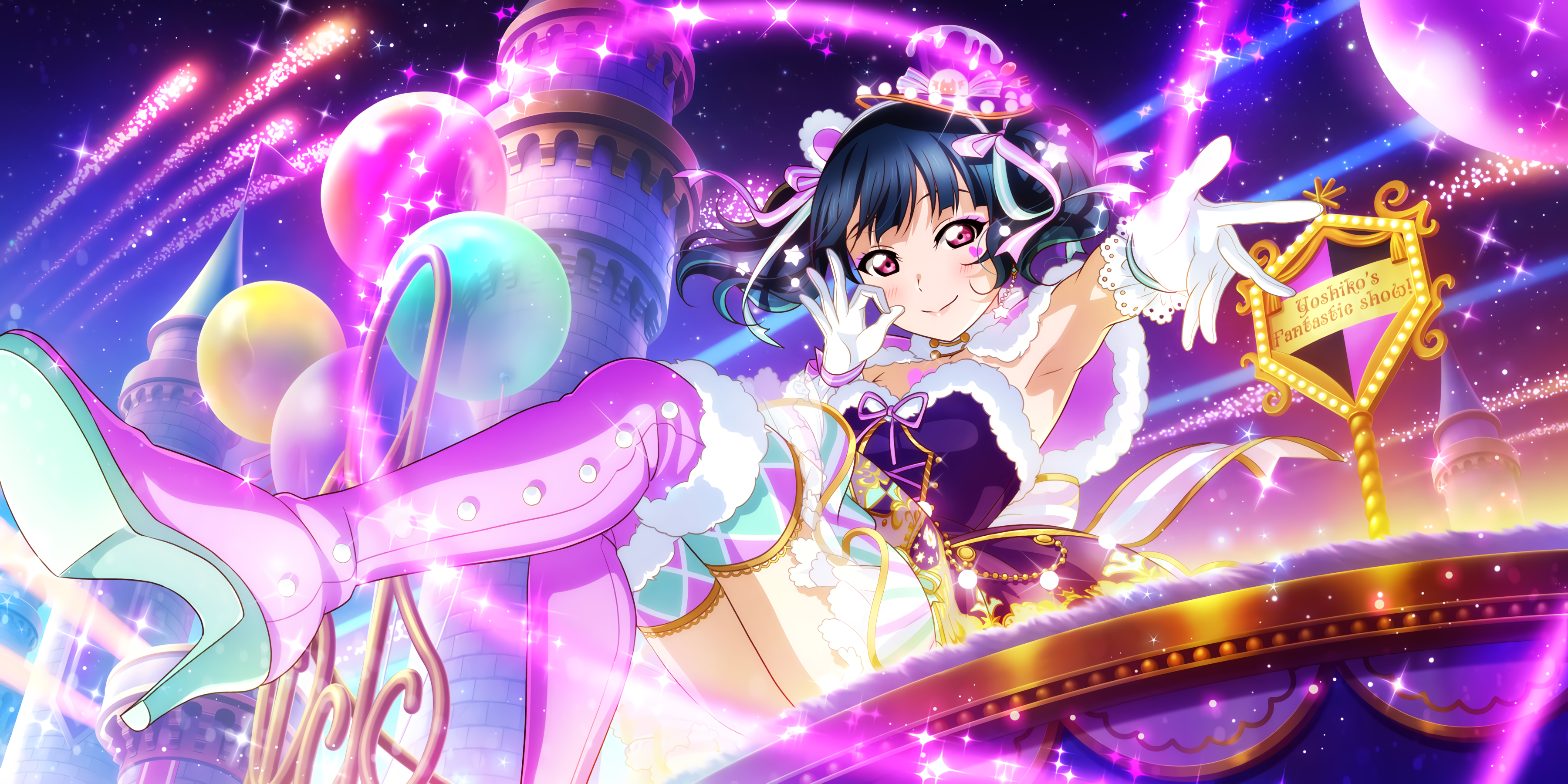 Tsushima Yoshiko from Love Live! Sunshine!! HD Wallpaper