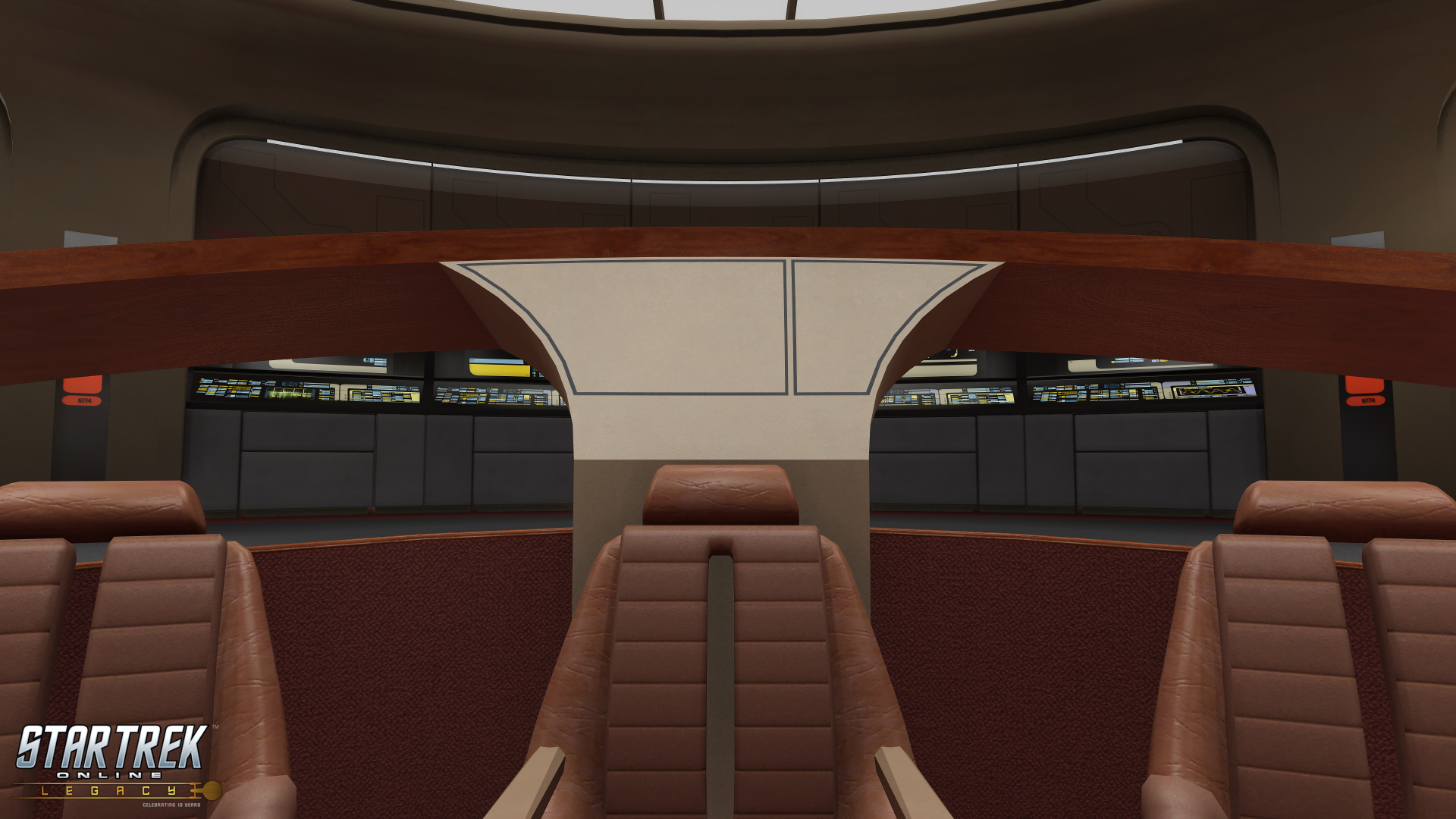 Star Trek Online bridge interior HD Wallpaper
