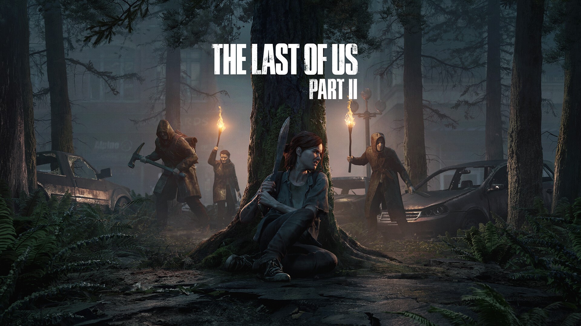Ellie and survivors in The Last of Us Part II HD Wallpaper