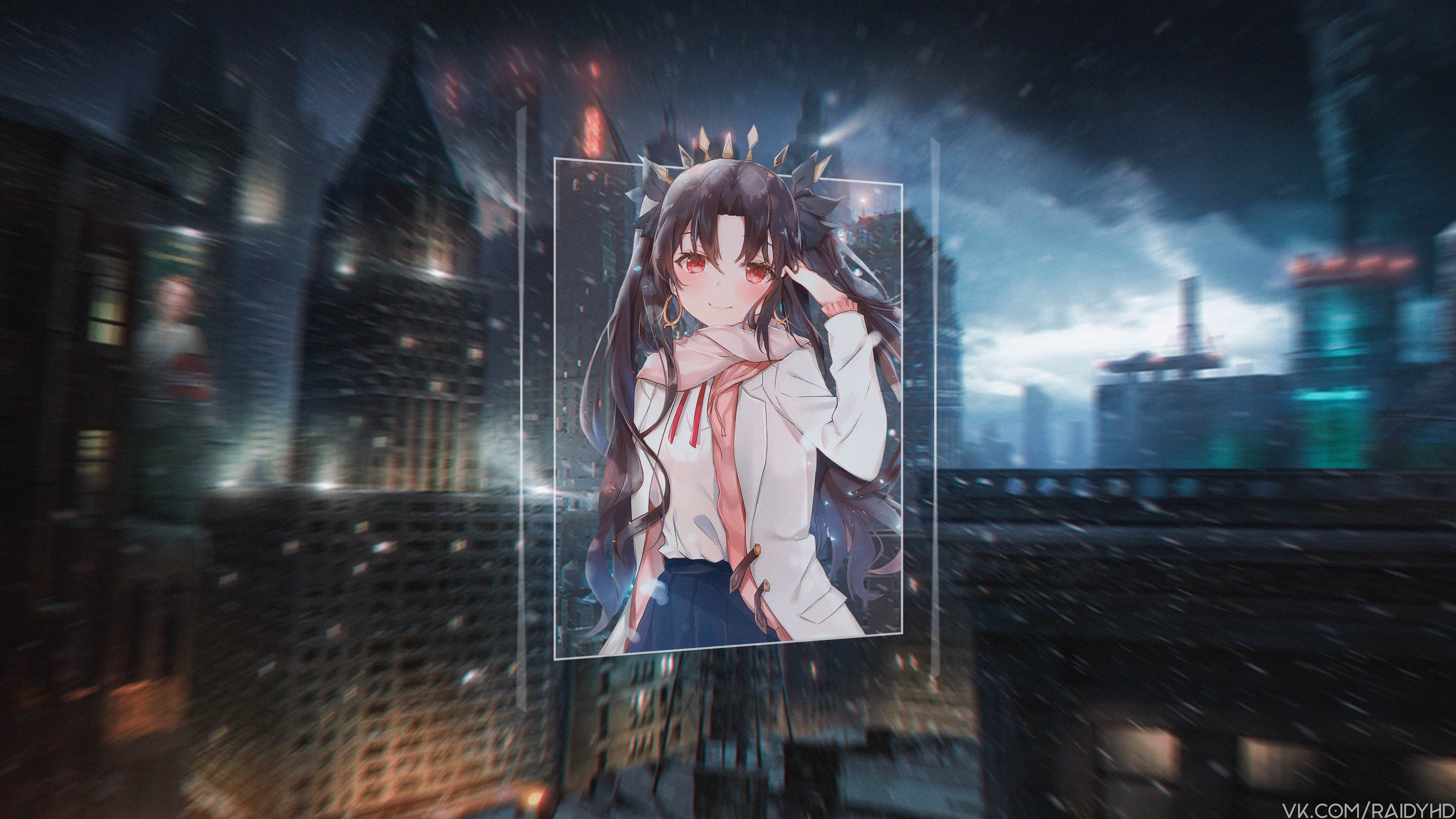 Rin Tohsaka from Fate Series HD Wallpaper