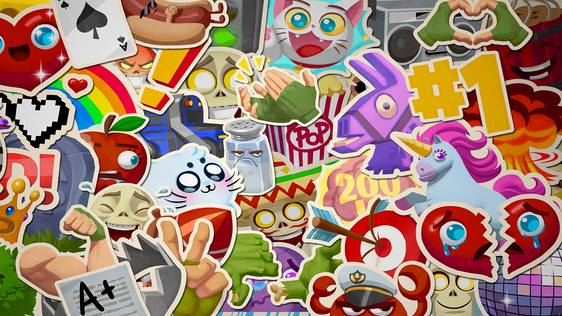 Fortnite Loading Screen Emoticons HD Wallpaper