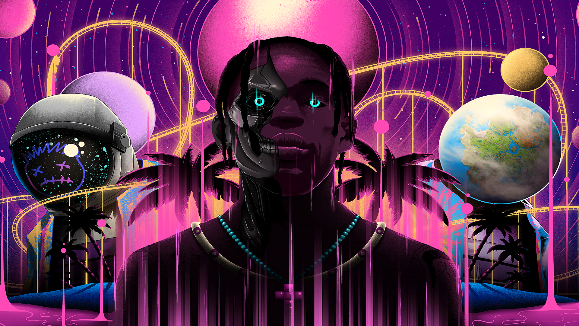 Fortnite Astrothunder Loading Screen HD Wallpaper