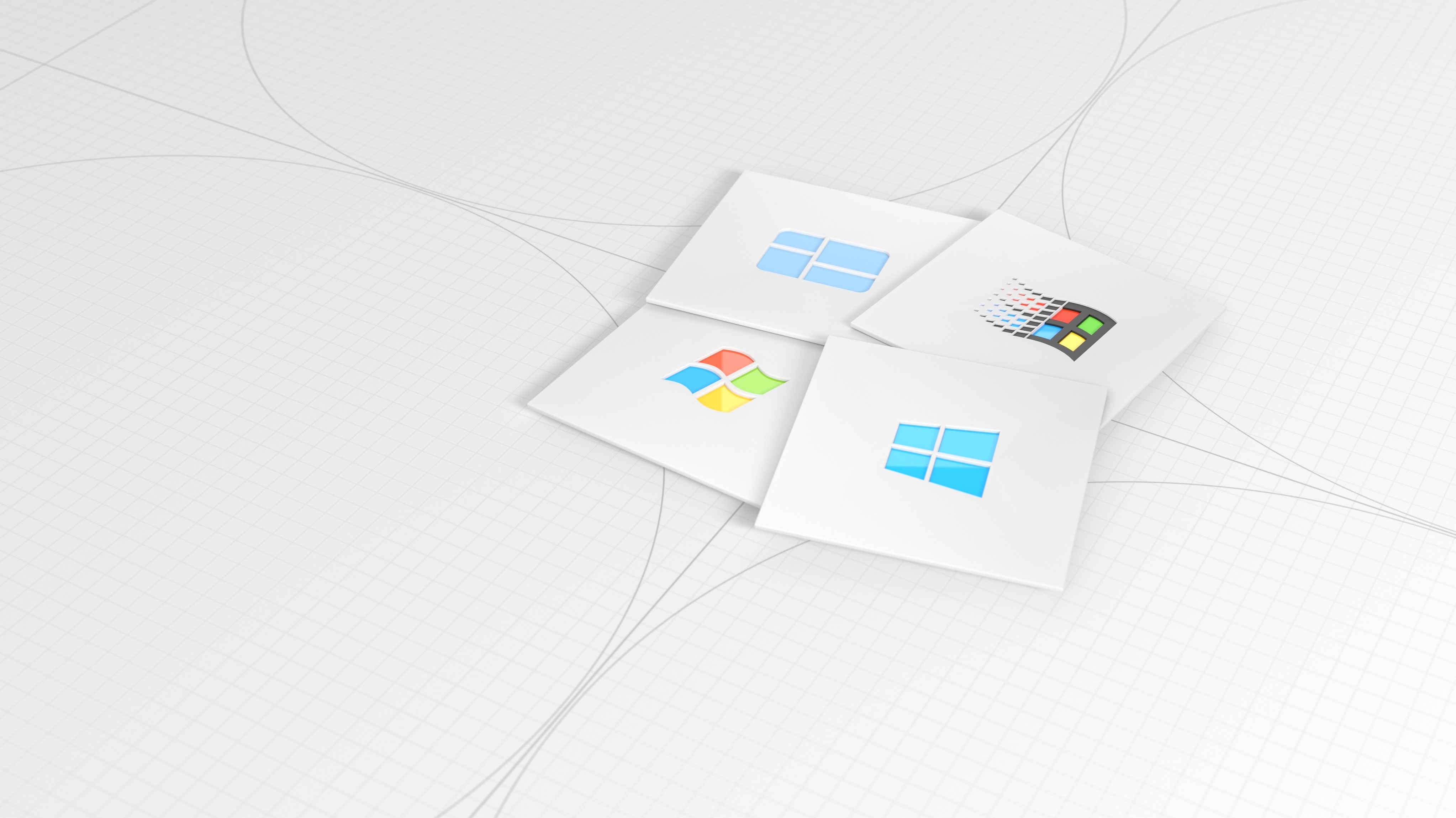 Windows Logos Collection 4K HD Wallpaper