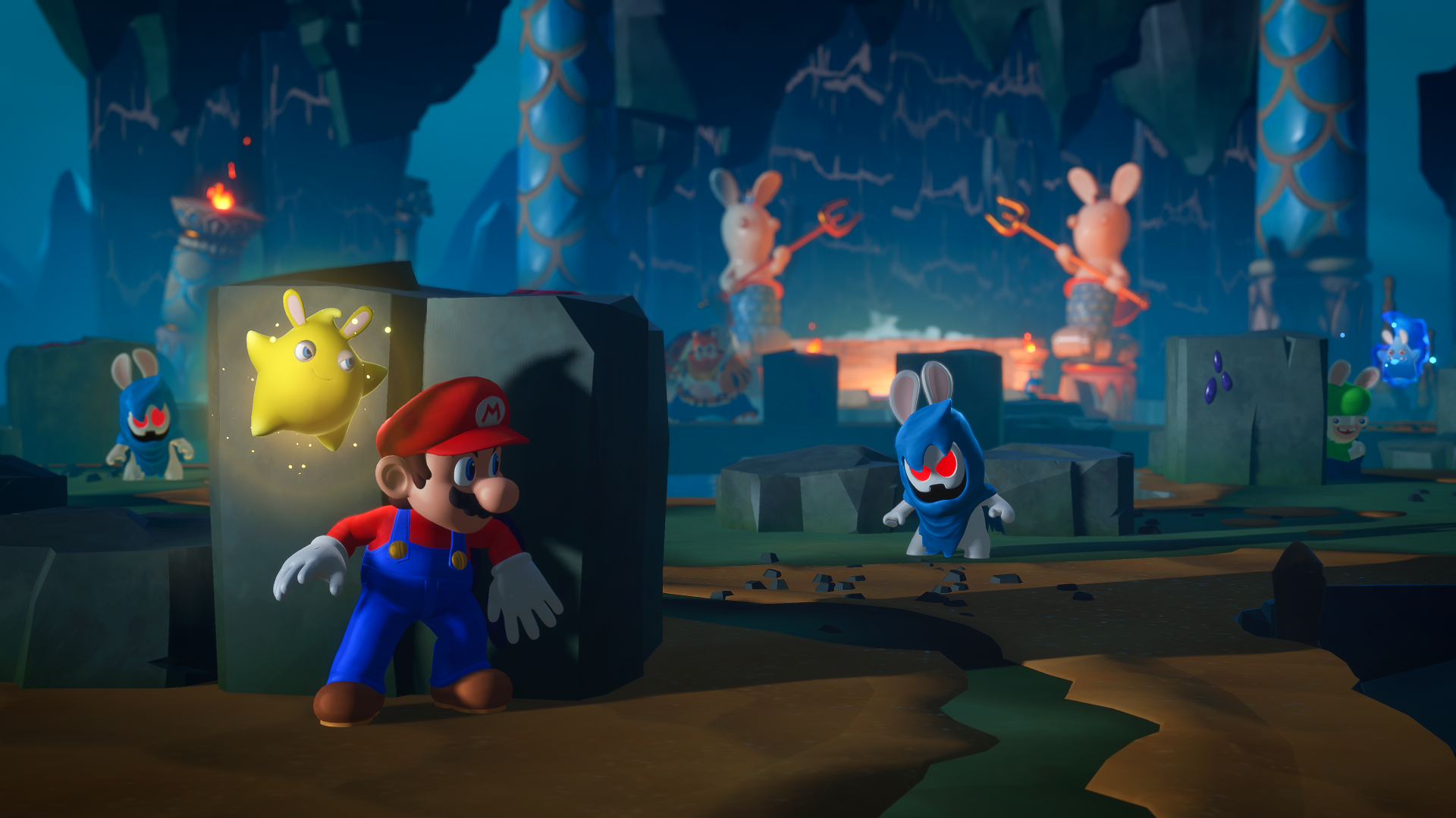 Mario + Rabbids Sparks of Hope gameplay HD Wallpaper