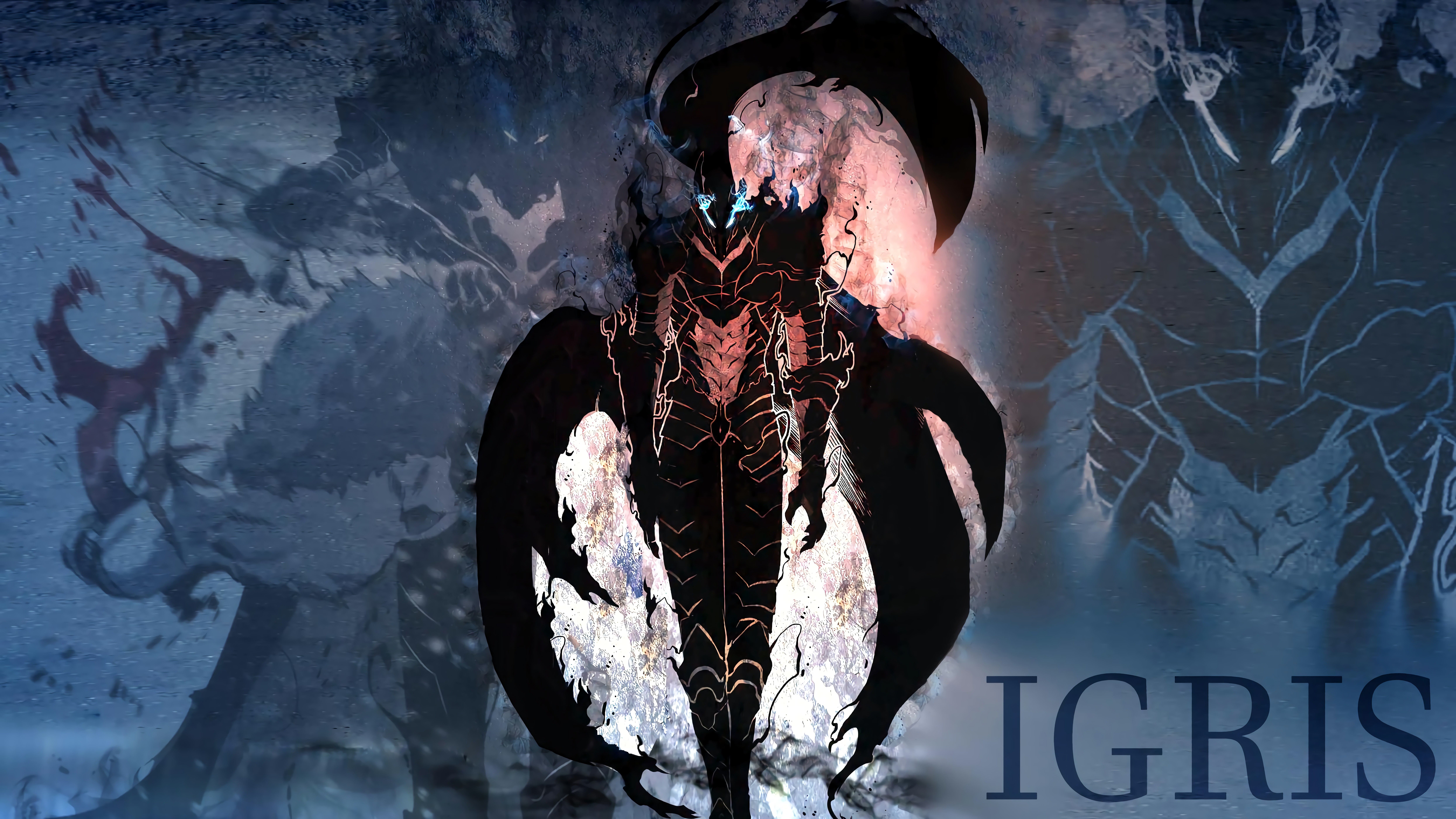 Igris from Solo Leveling 4K HD Wallpaper