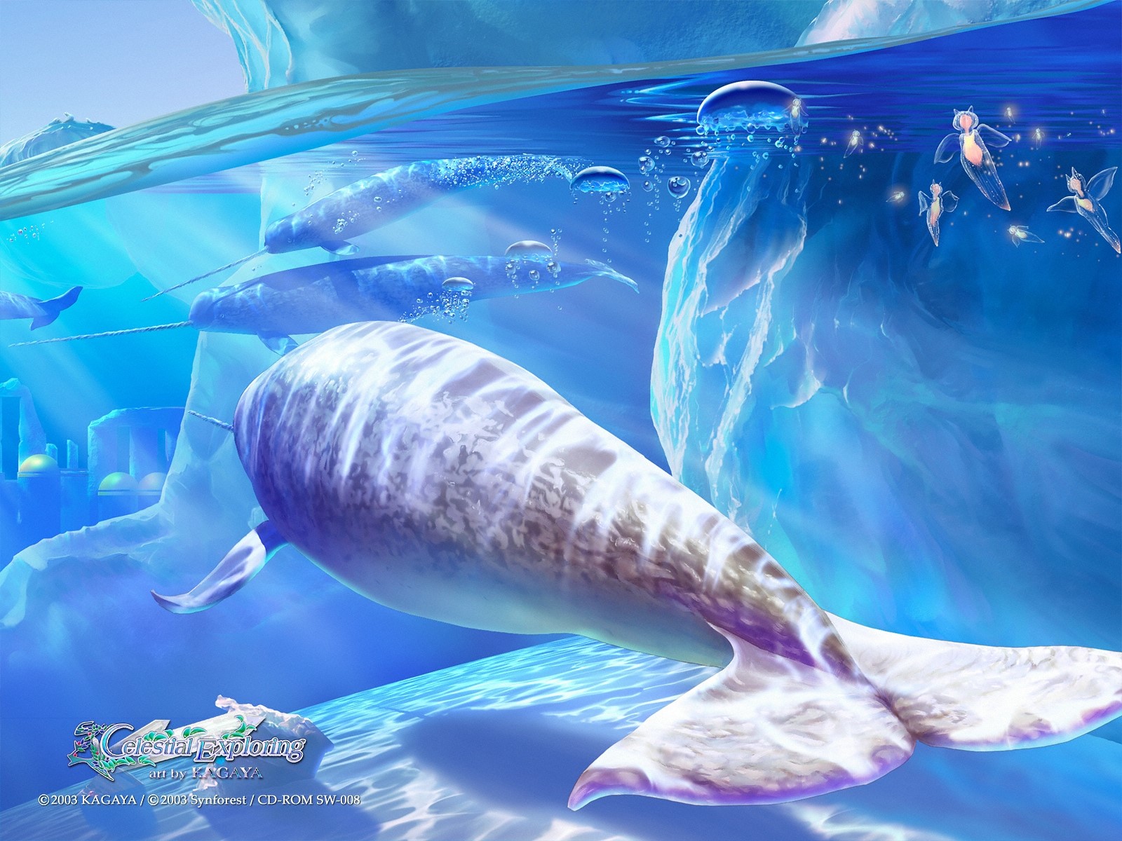 Celestial Exploring artwork by KAGAYA HD Wallpaper