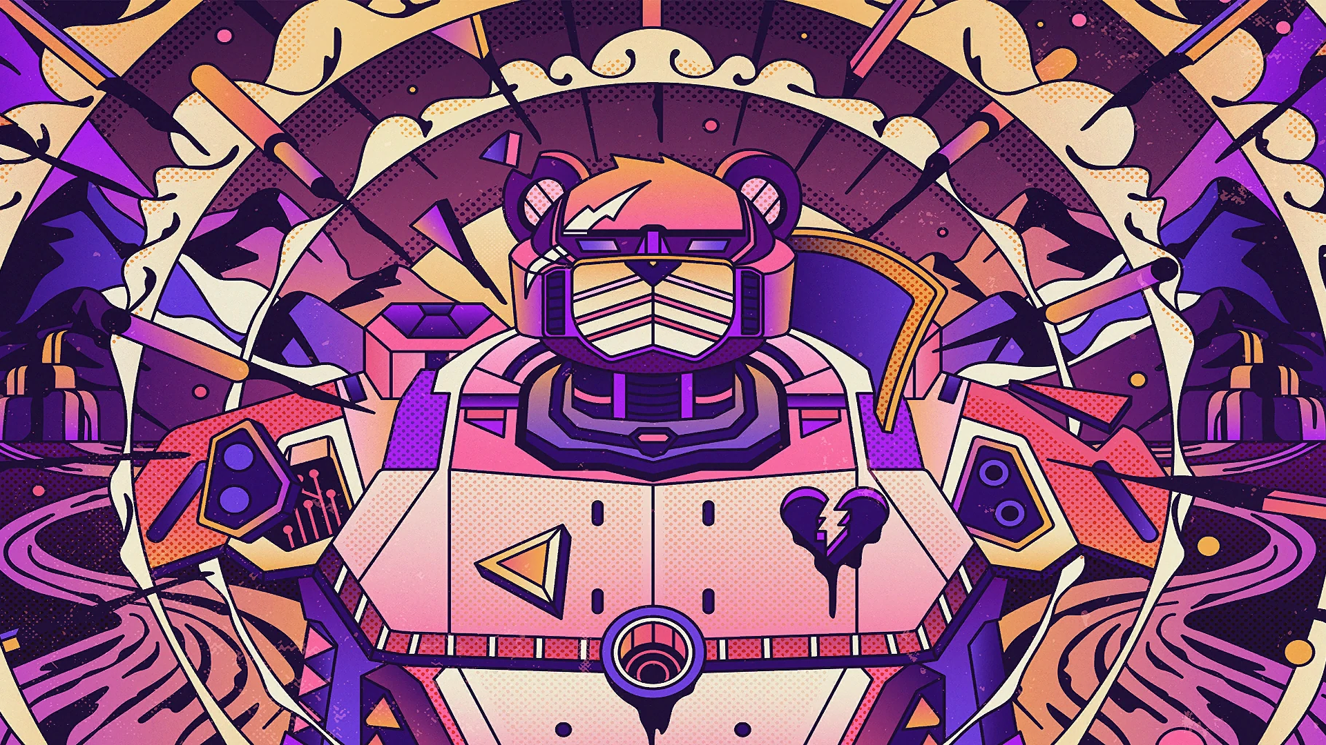 Fortnite Mecha Intensity Loading Screen HD Wallpaper