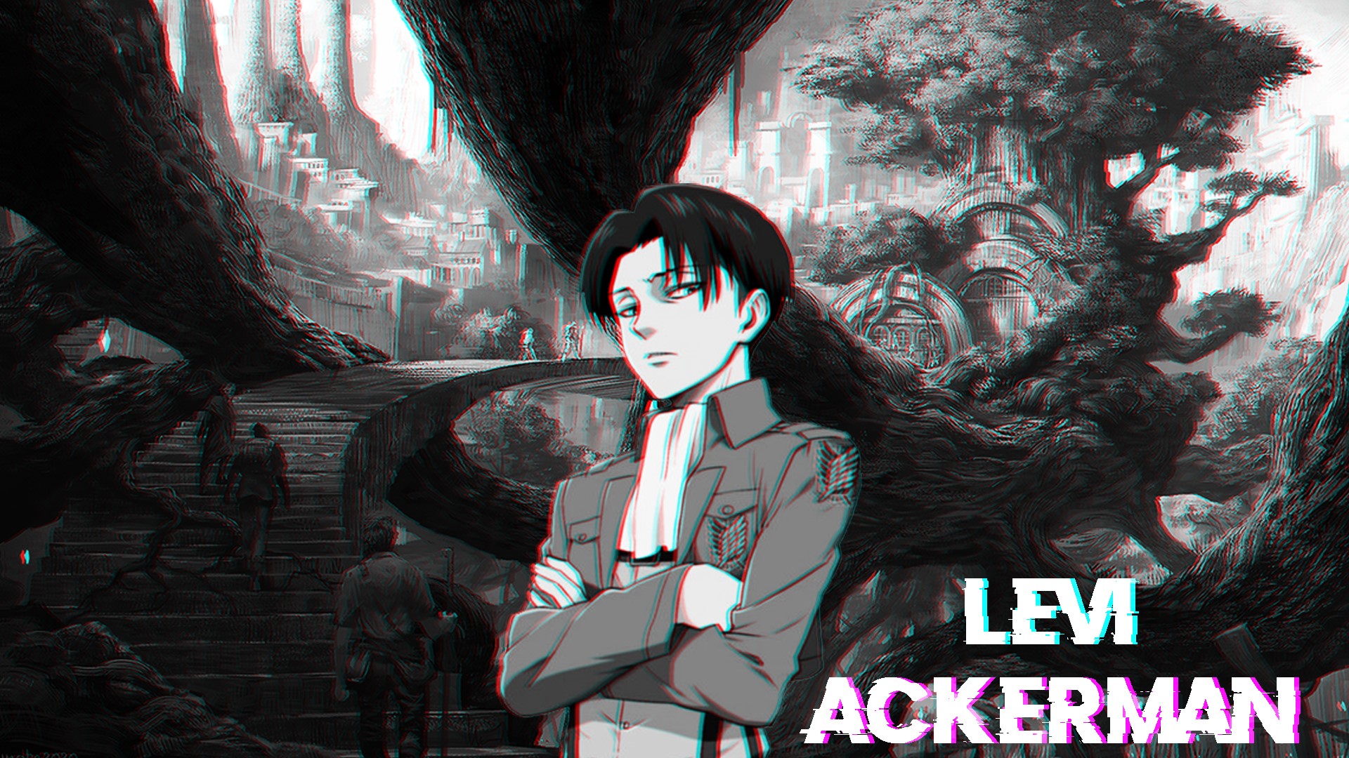 Levi Ackerman from Shingeki no Kyojin HD Wallpaper
