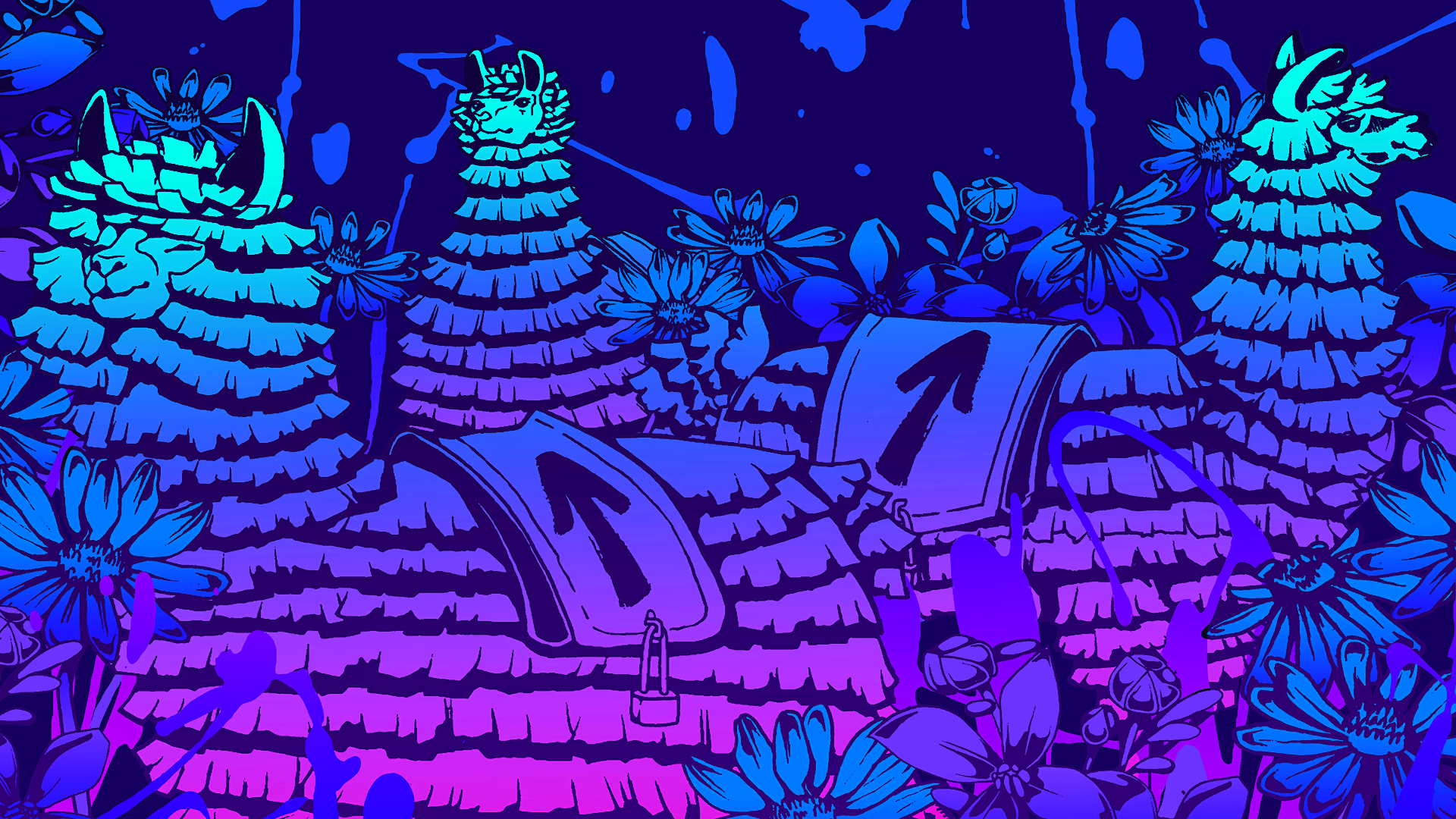 Fortnite Llamafields Loading Screen HD Wallpaper