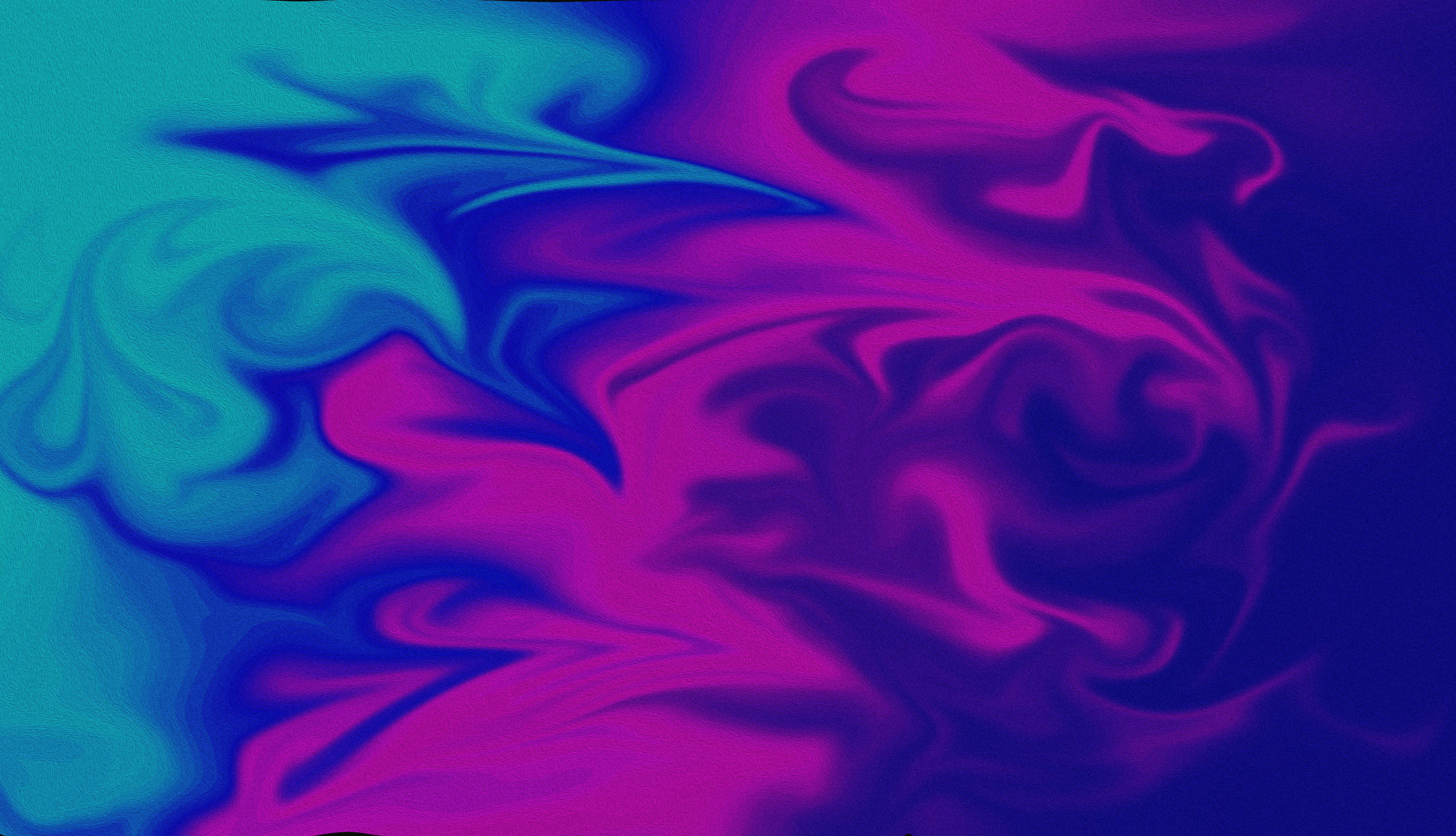 Abstract fluid shapes with blue and purple colors HD Wallpaper