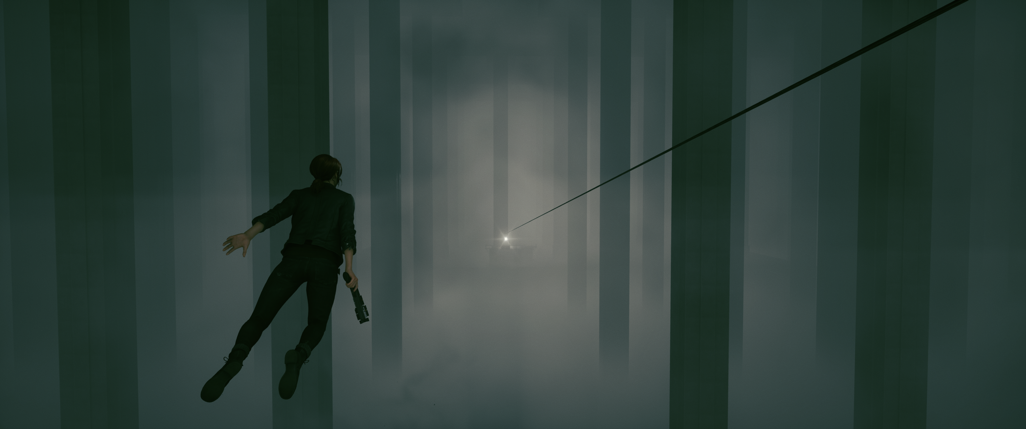 Jesse Faden from Control in a surreal environment HD Wallpaper