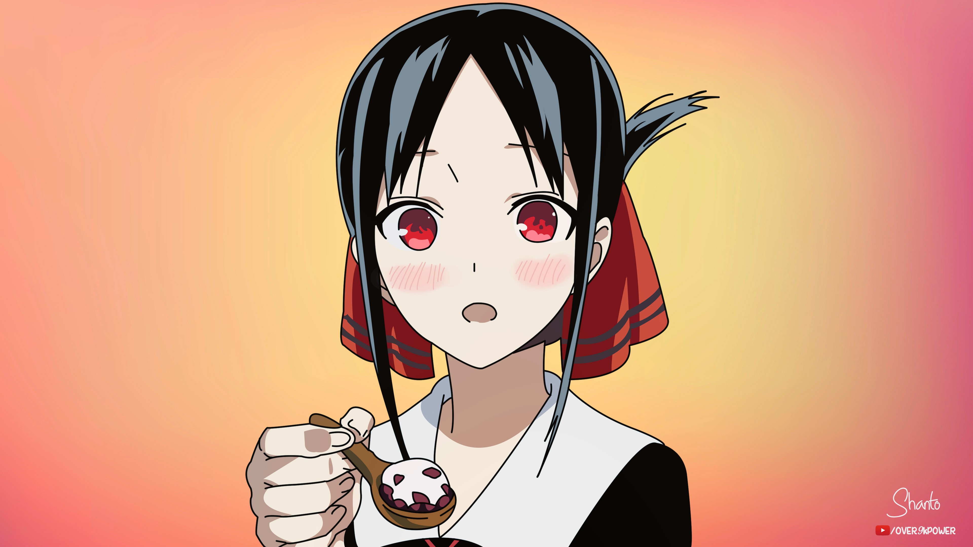 Kaguya Shinomiya from Kaguya-Sama: Love is War HD Wallpaper