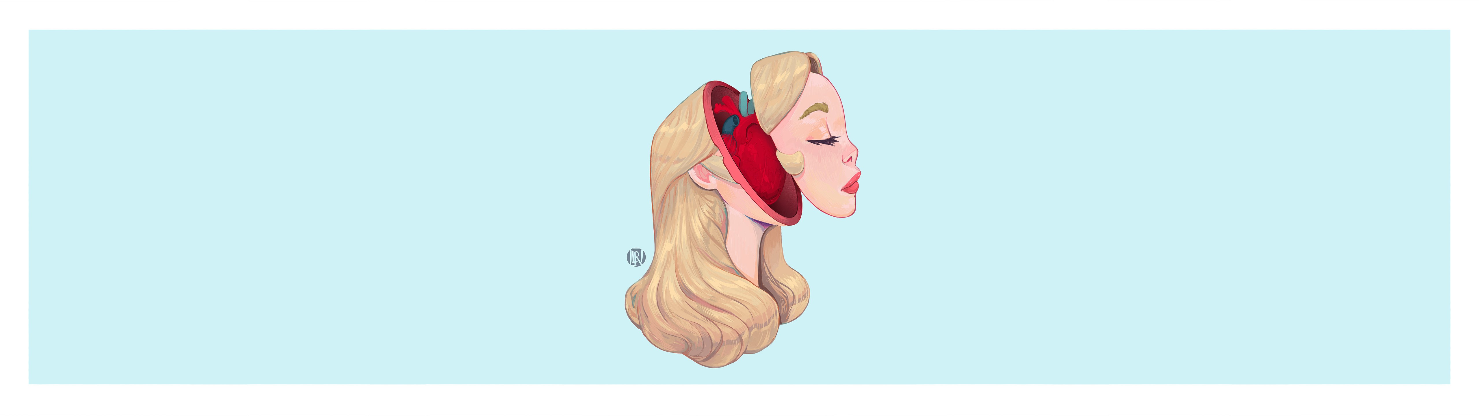 Artwork of Alice from Alice in Wonderland HD Wallpaper