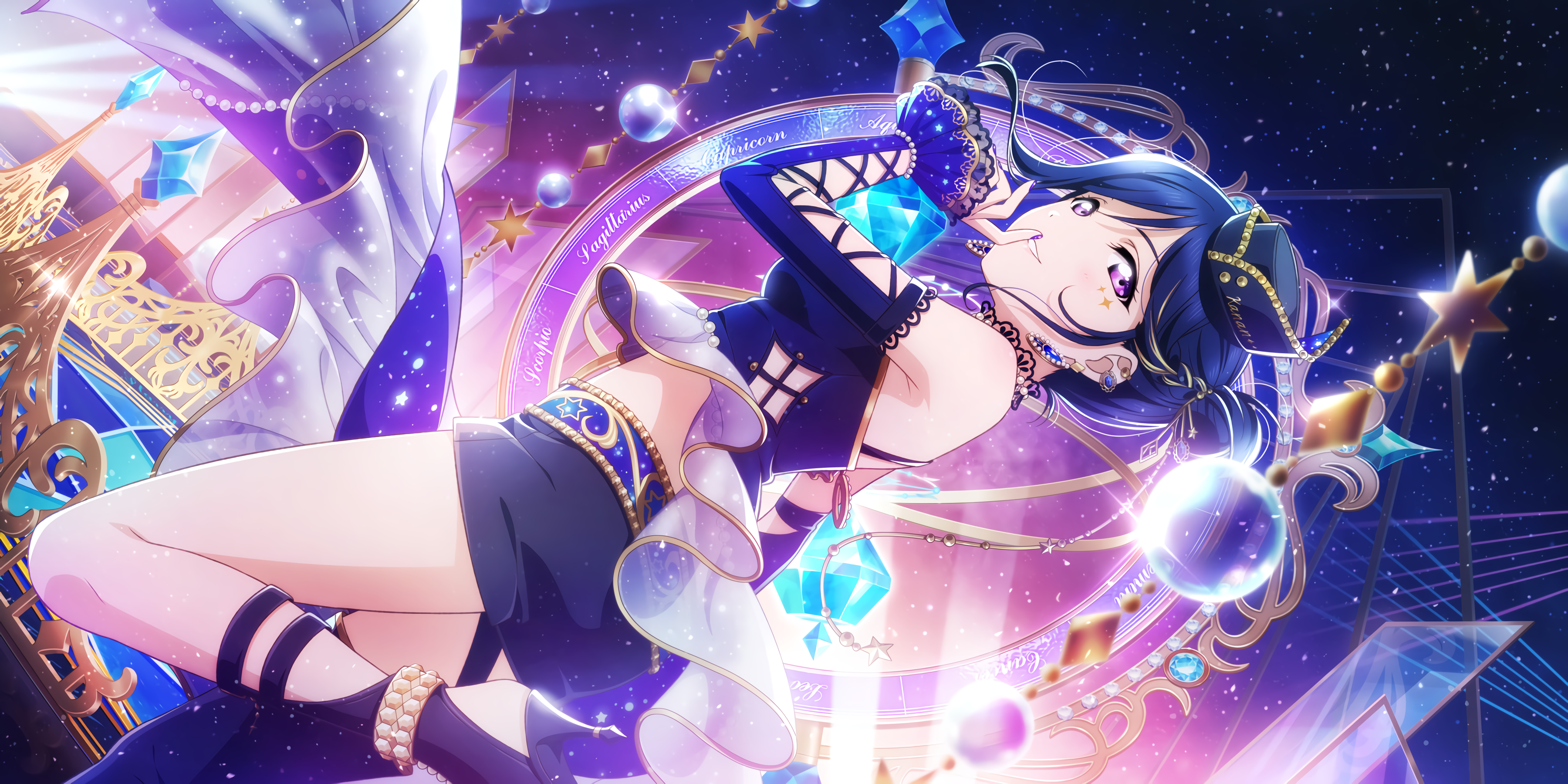 Matsuura Kanan from Love Live! Sunshine!! HD Wallpaper