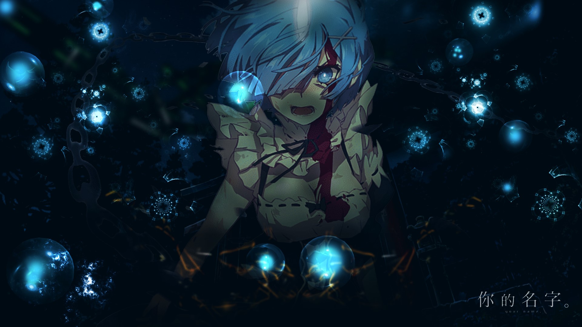 Rem from Re:Zero Kara Hajimeru Isekai Seikatsu HD Wallpaper