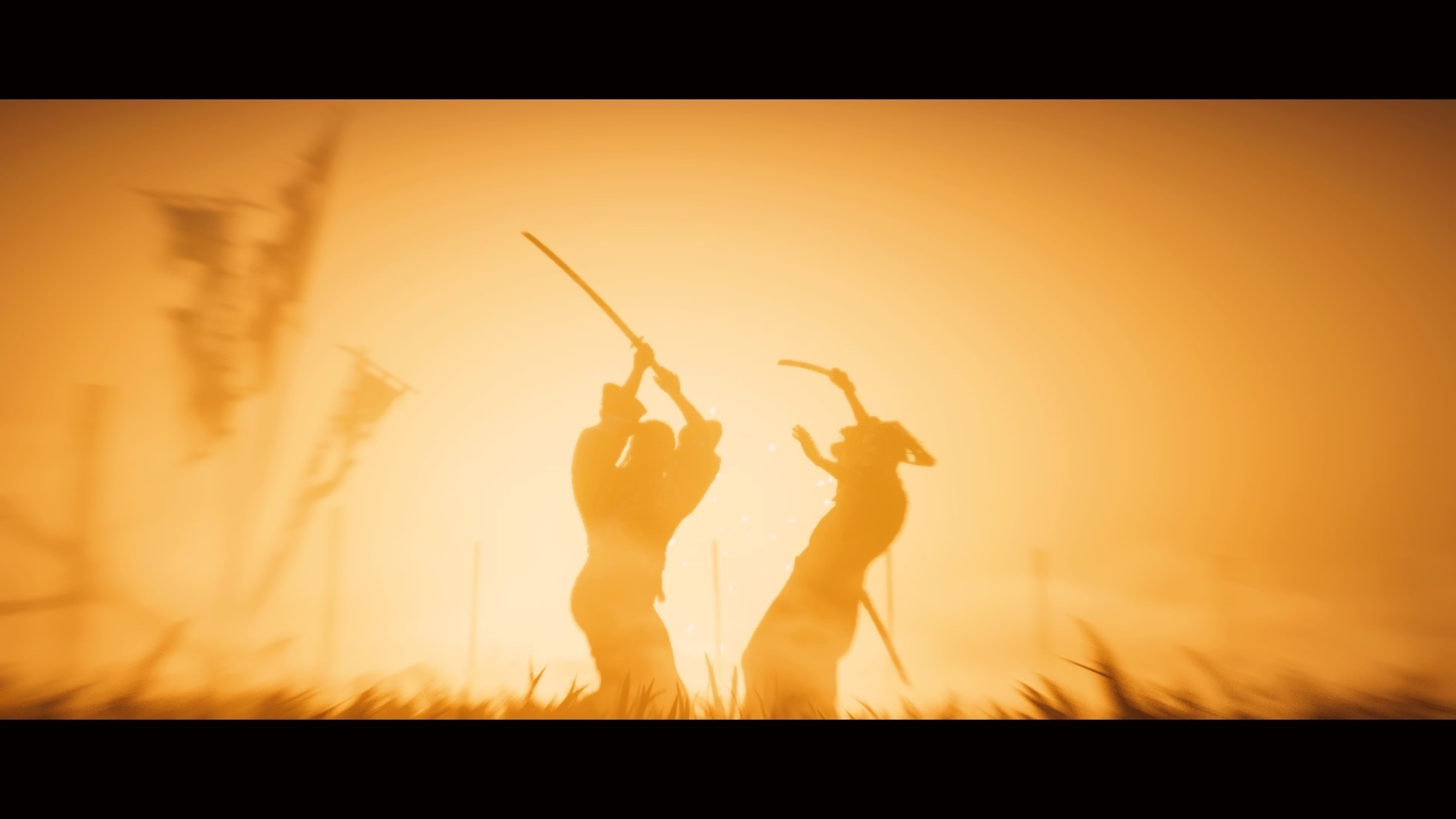 Ghost of Tsushima Samurai Battle HD Wallpaper
