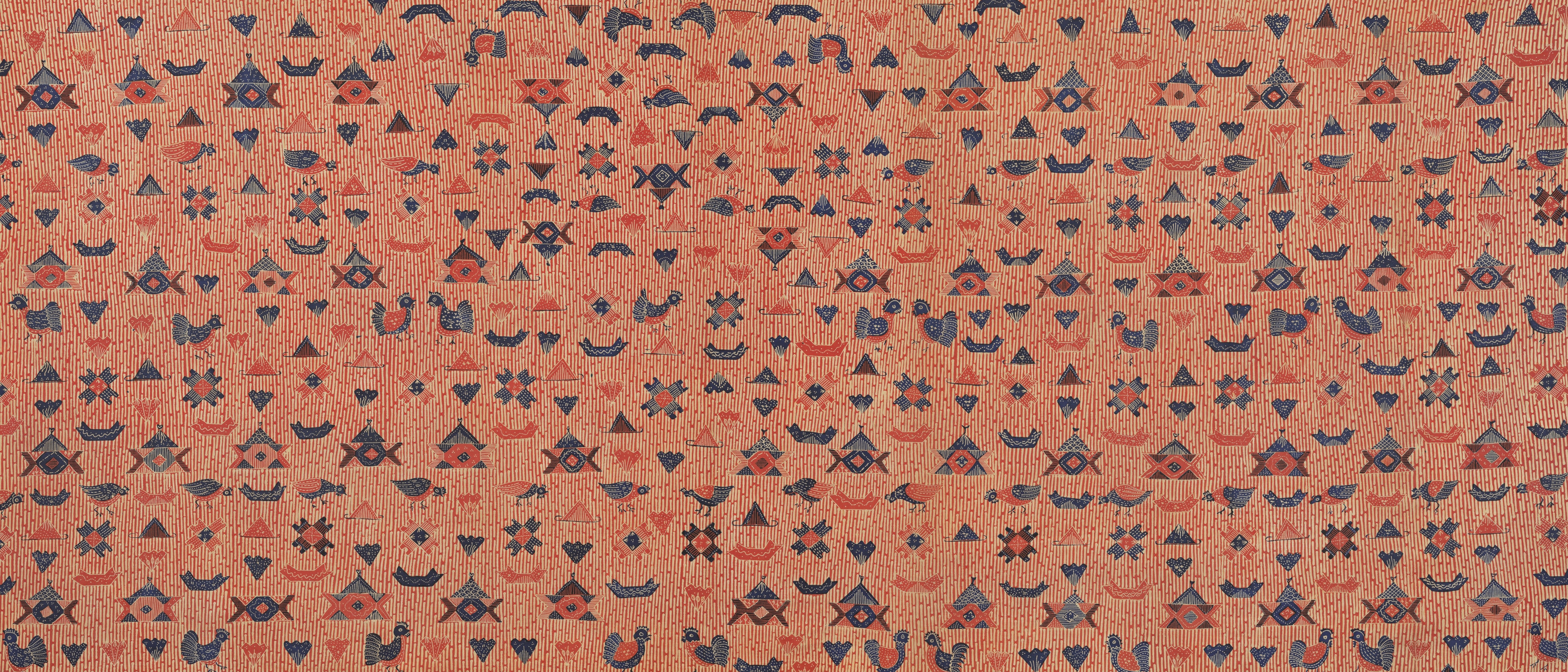 Pattern fabric texture symmetry ultrawide HD Wallpaper