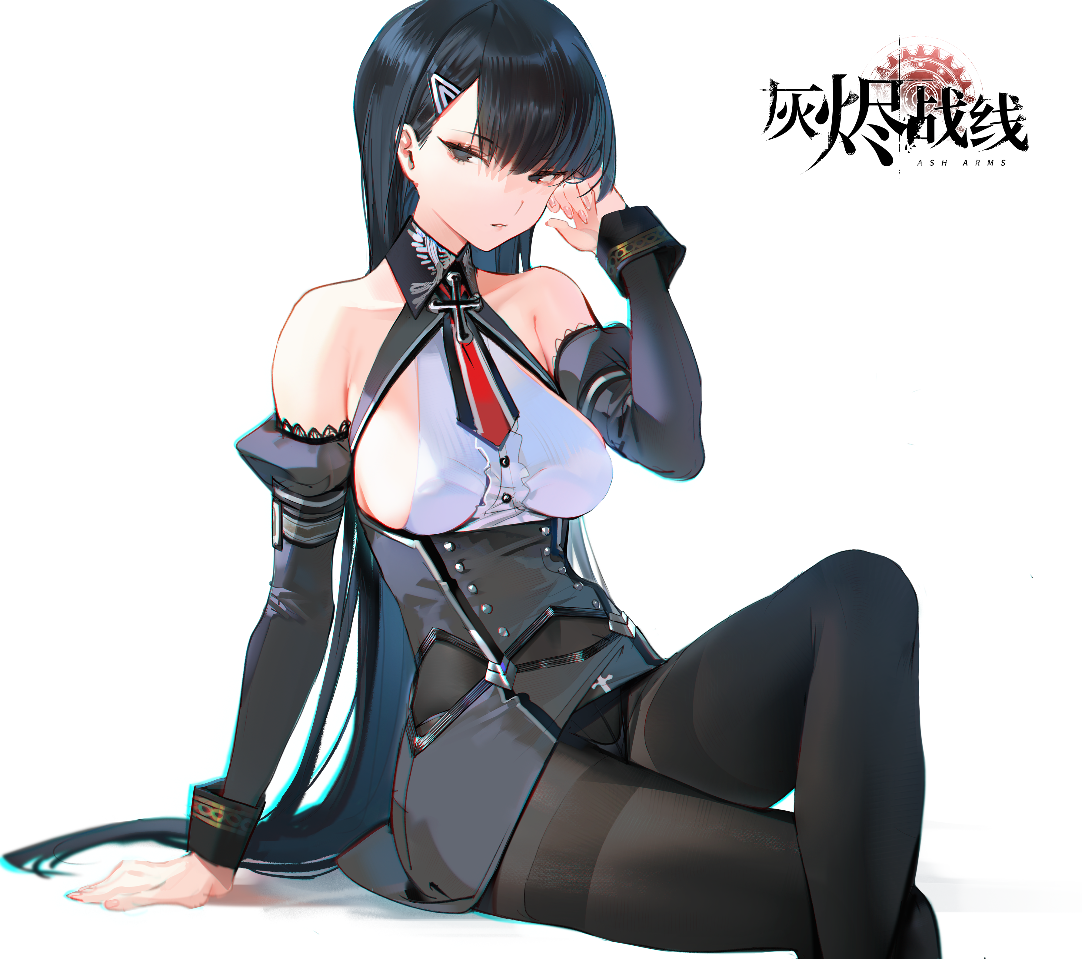 Anime girl from Ash Arms HD Wallpaper