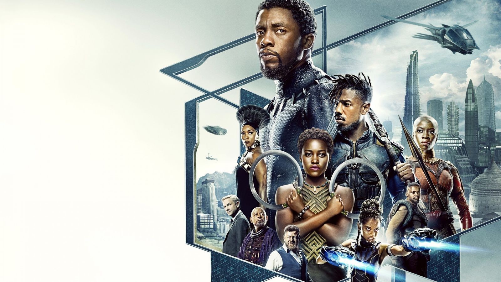 Black Panther characters in Wakanda HD Wallpaper
