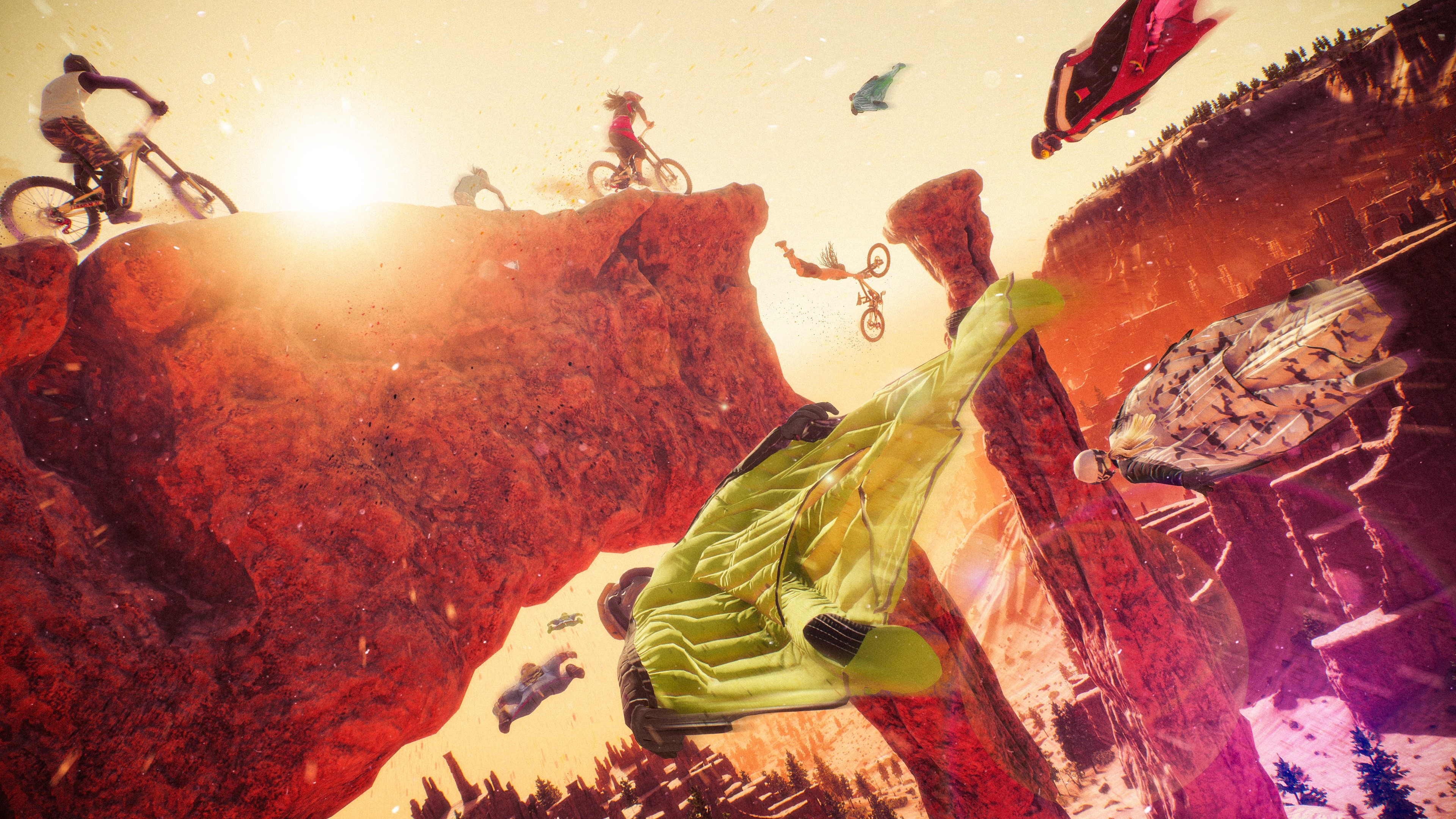 4K Riders Republic extreme sports montage HD Wallpaper