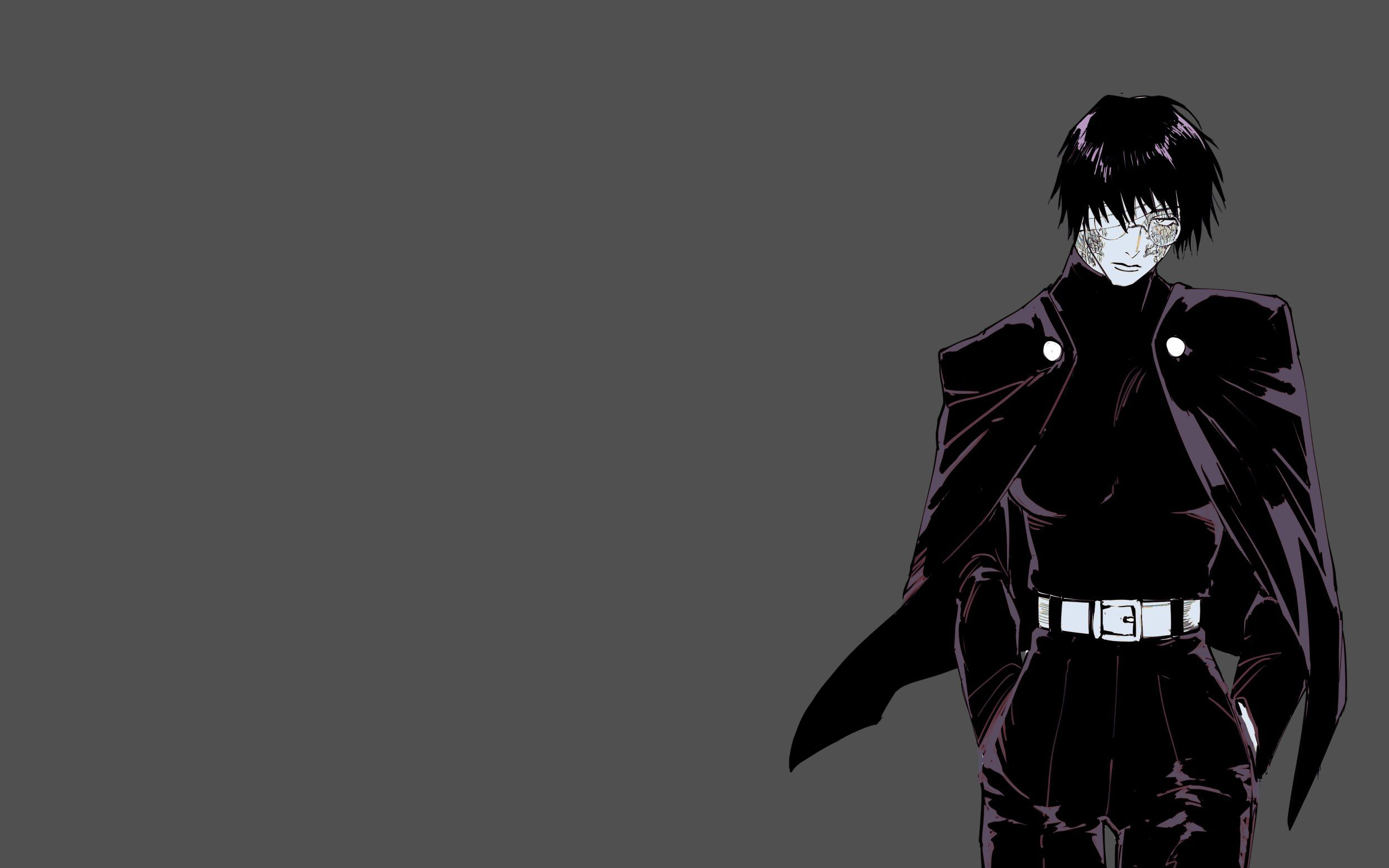 Maki Zenin Dark Minimalist Art HD Wallpaper