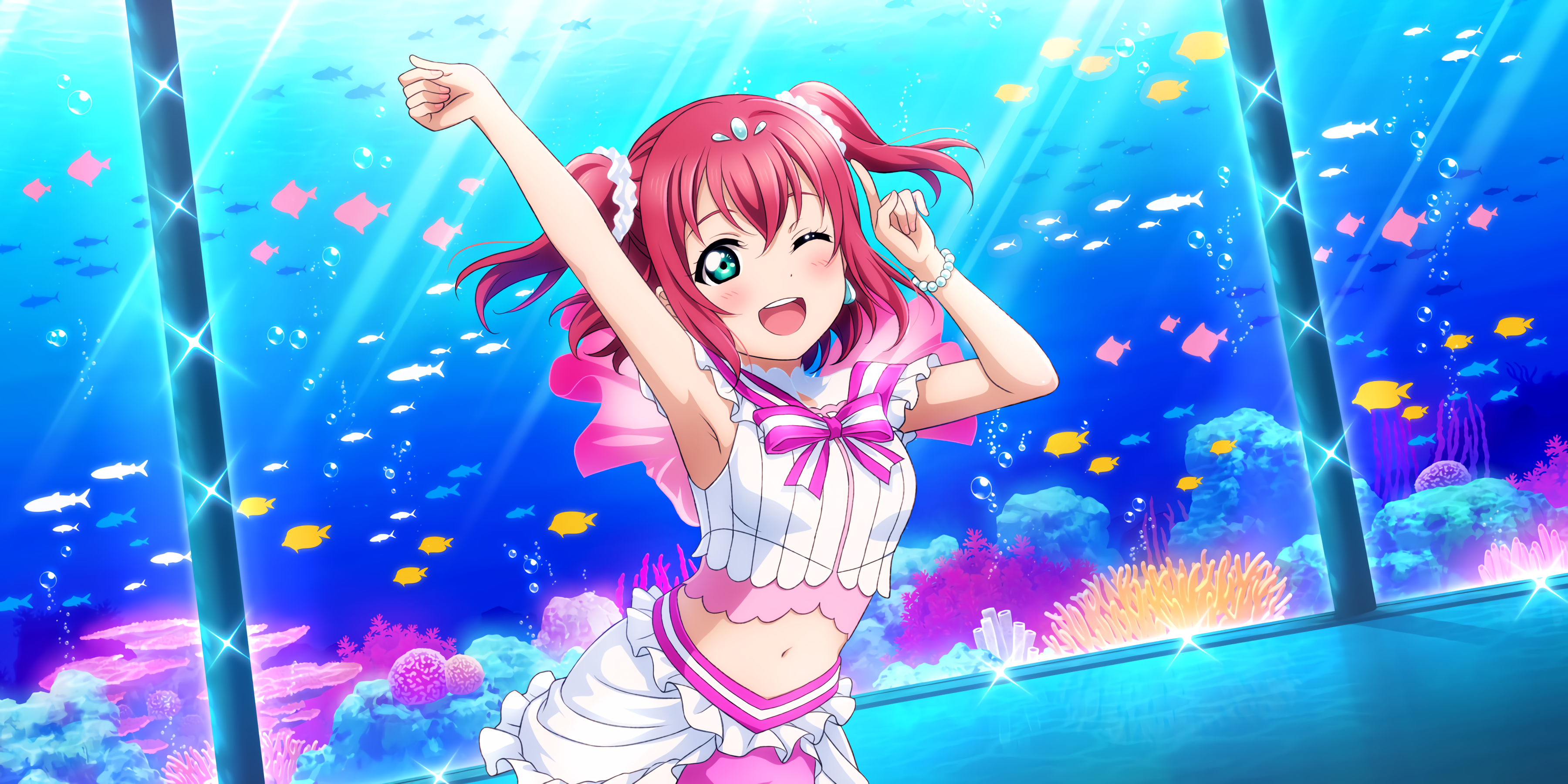 Kurosawa Ruby from Love Live! Sunshine!! HD Wallpaper