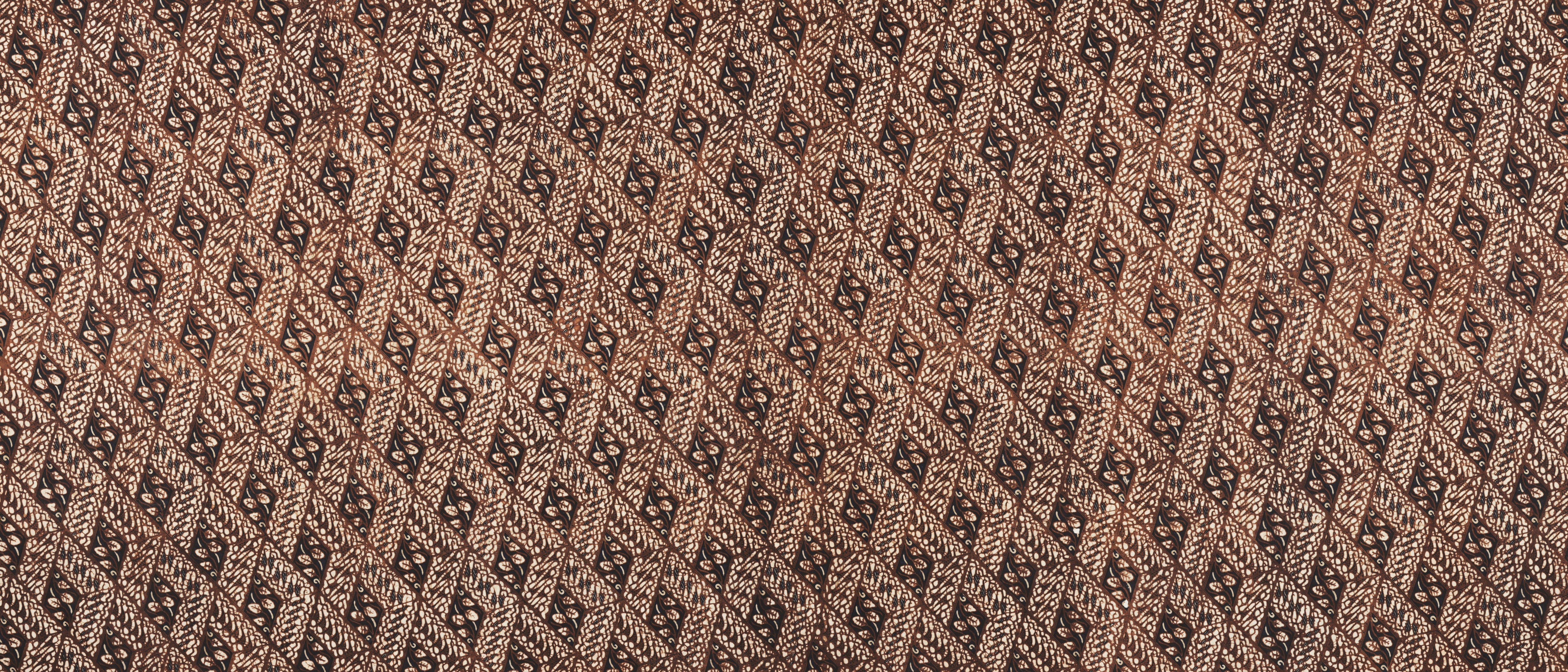 Brown fabric with geometric diamond pattern HD Wallpaper