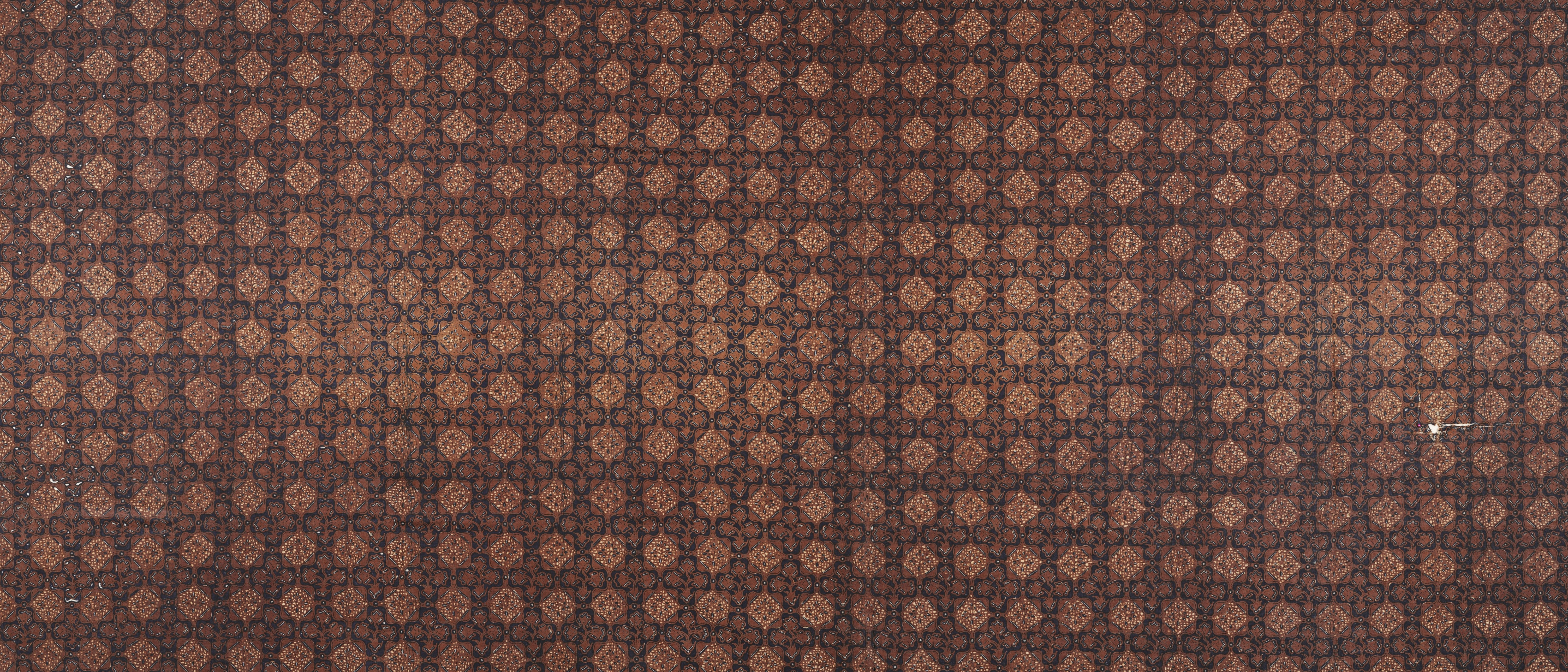 Brown geometric fabric texture HD Wallpaper