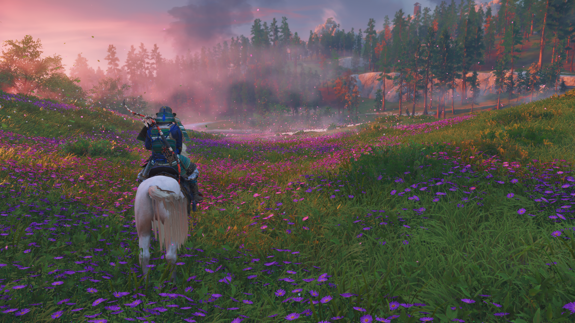 Ghost of Tsushima video game screenshot HD Wallpaper