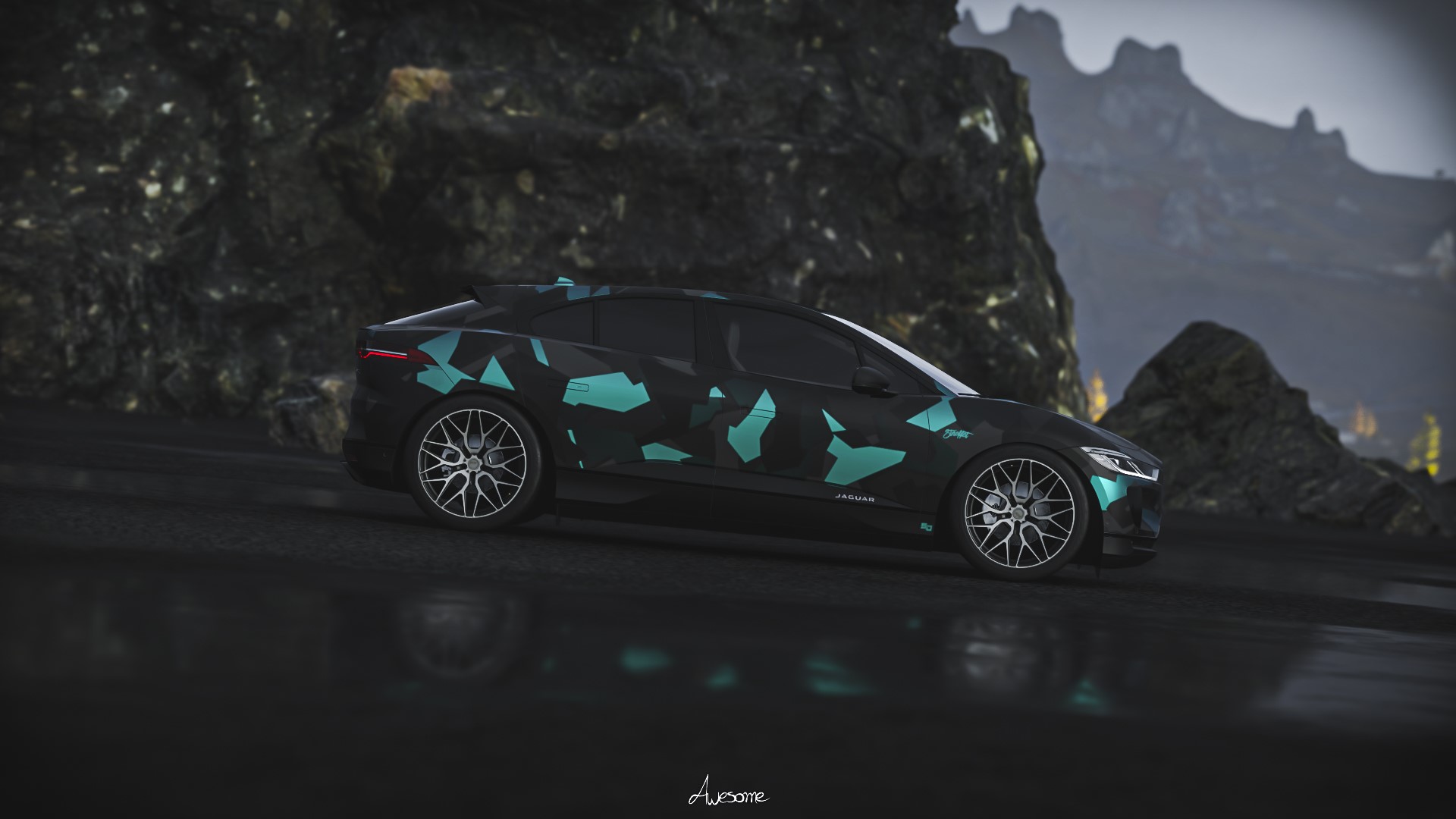 Jaguar I-Pace from Forza Horizon 4 HD Wallpaper