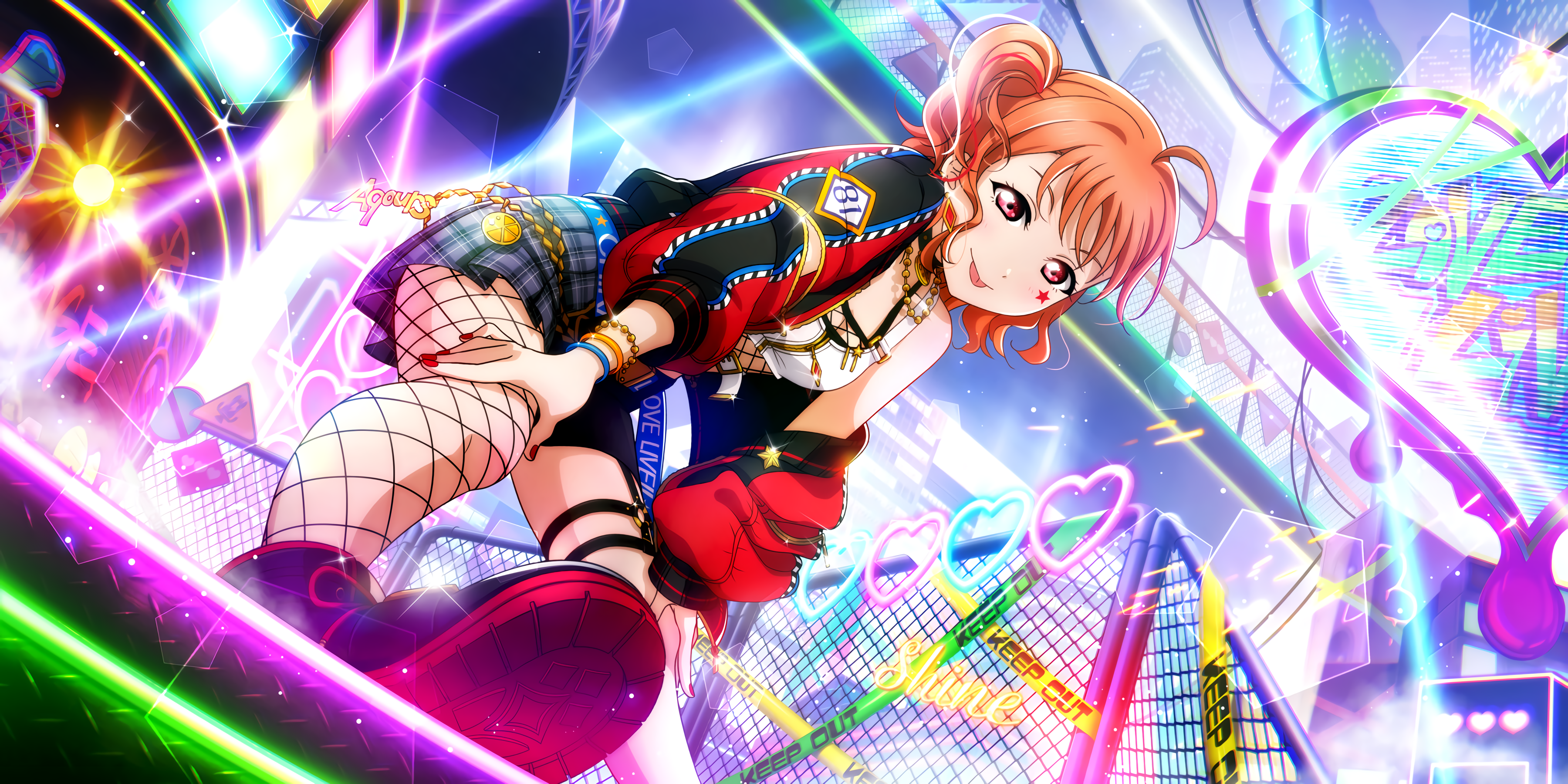 Takami Chika from Love Live! Sunshine!! HD Wallpaper