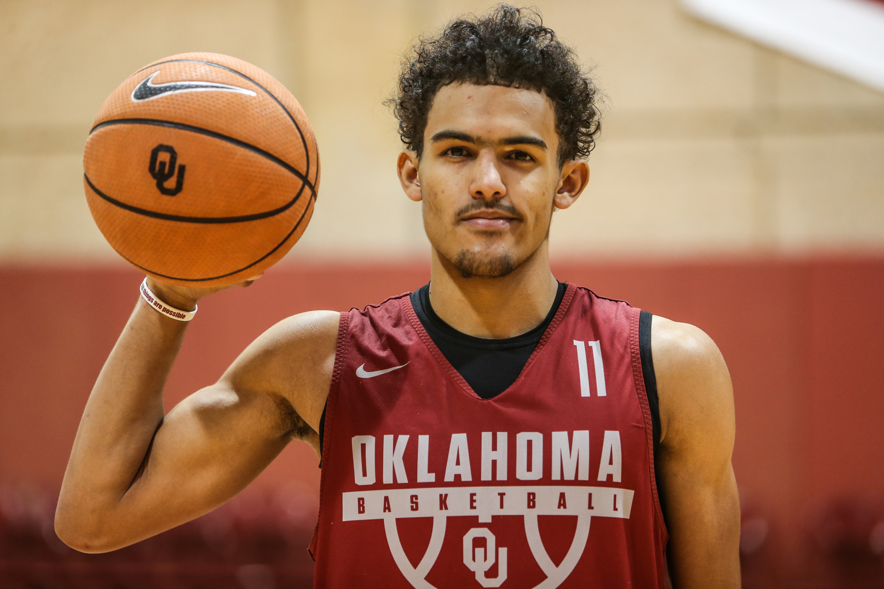 Trae Young Oklahoma Basketball Player HD Wallpaper