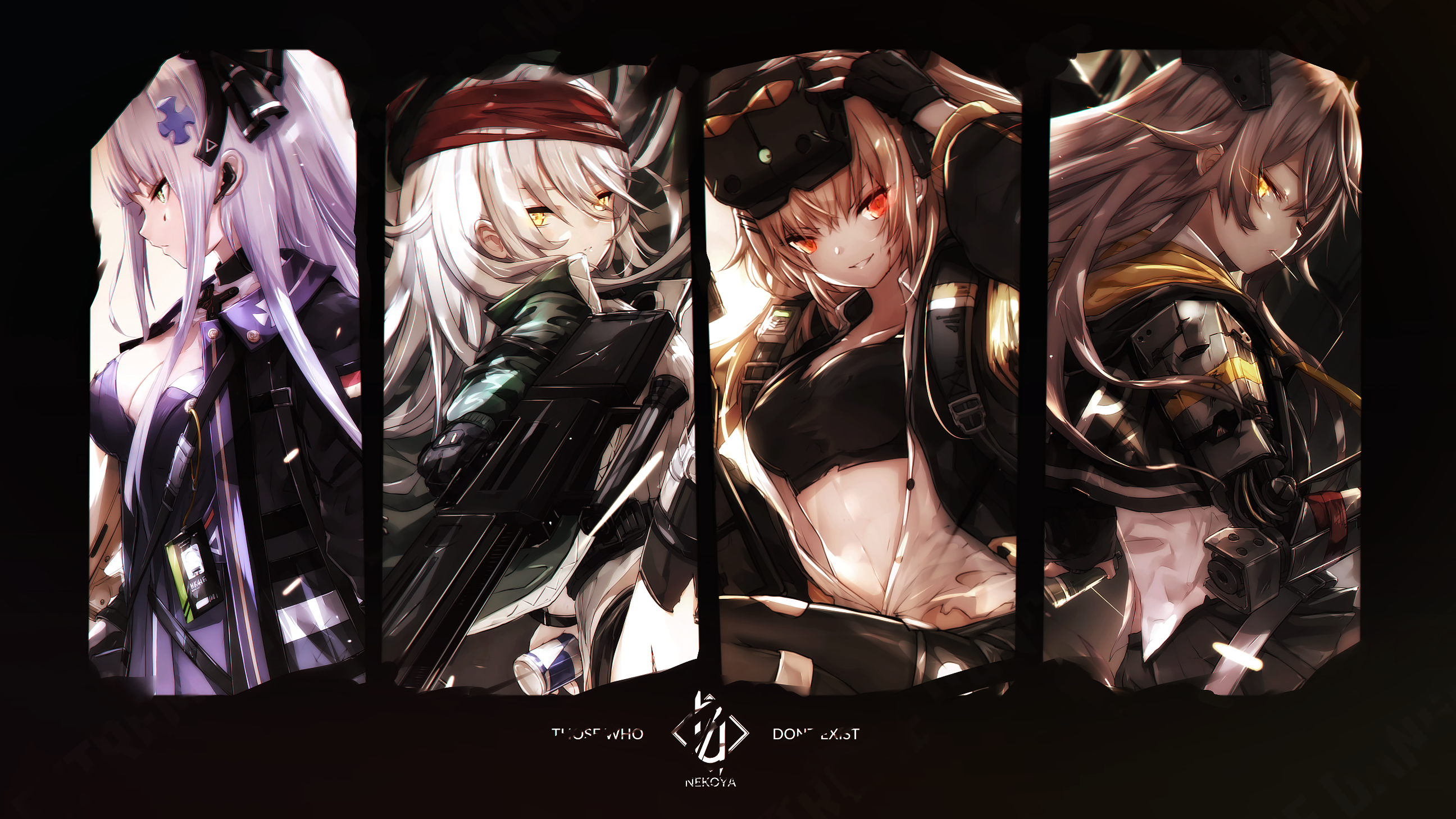 Girls Frontline characters by Nekoyaliu HD Wallpaper