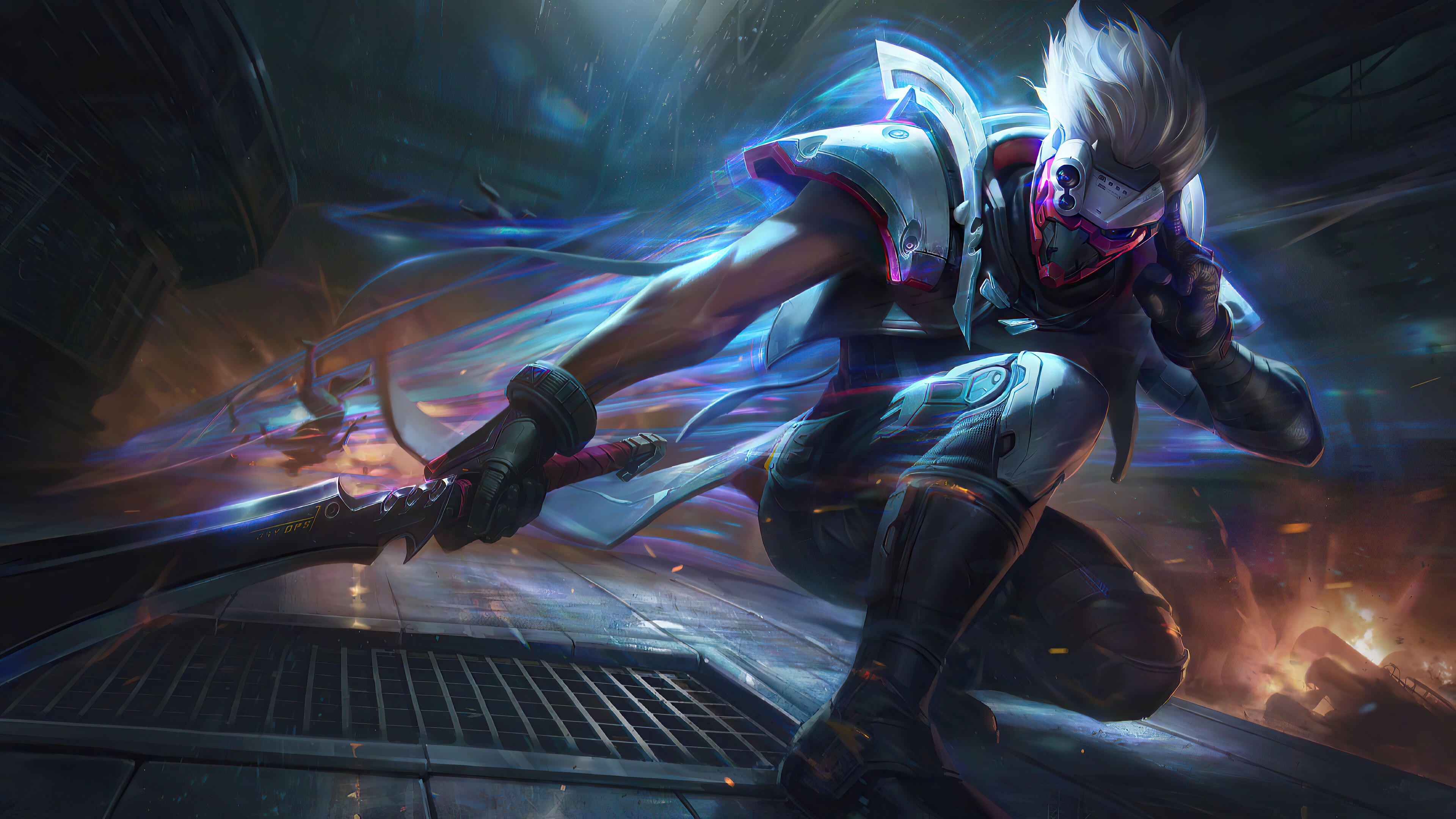 Master Yi from League of Legends 4K HD Wallpaper