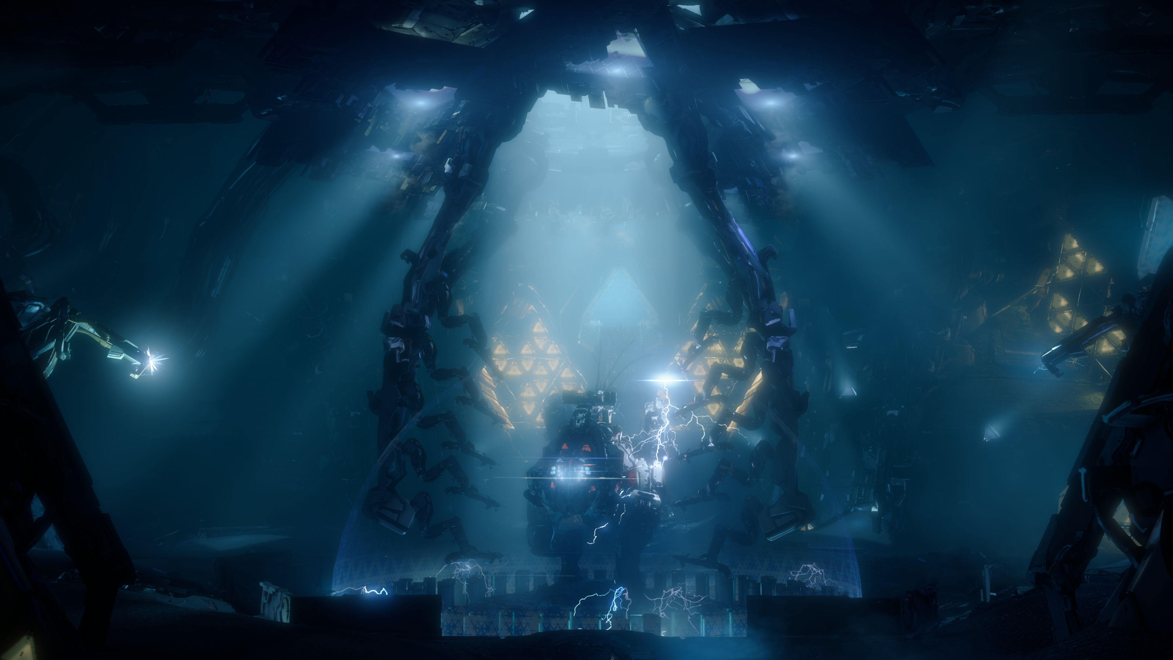 4K Science Fiction Video Game Vault HD Wallpaper