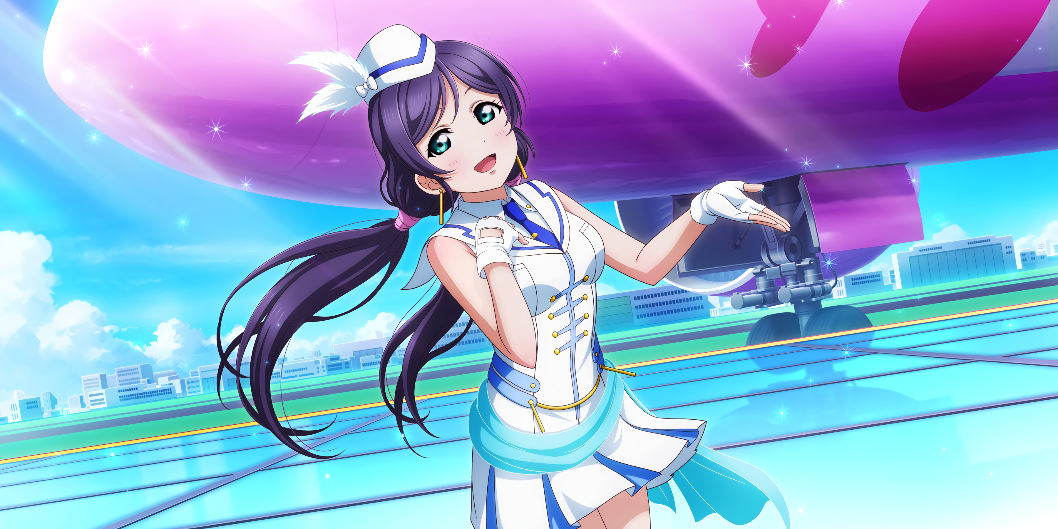 Toujou Nozomi from Love Live! Sunshine!! HD Wallpaper